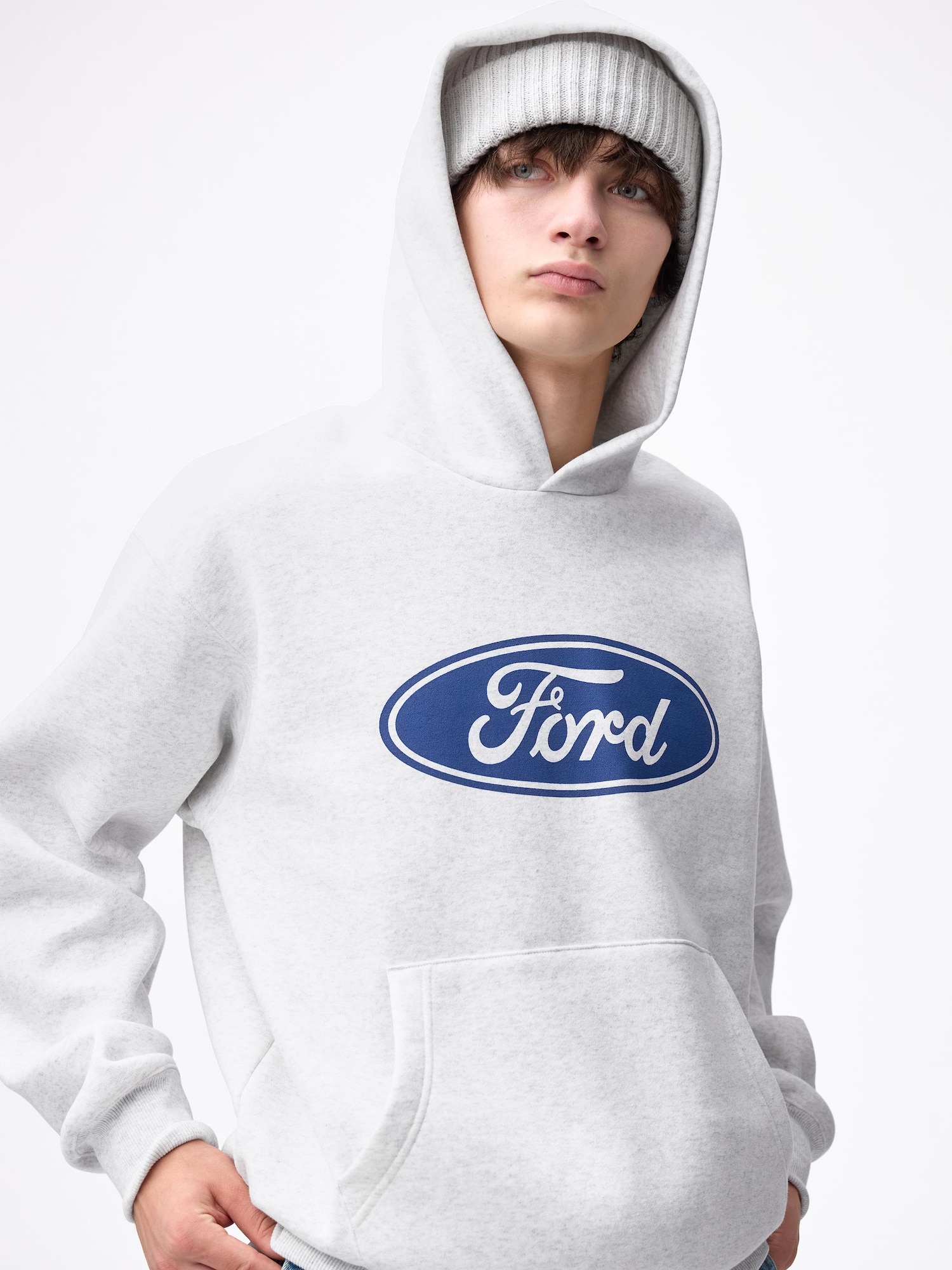 Толстовка с капюшоном Heavyweight Ford — GU