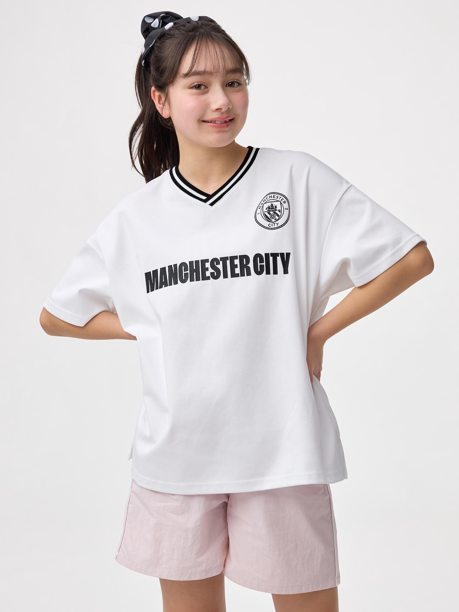 Girls JR игровая футболка Manchester City (вар. 2) — GU