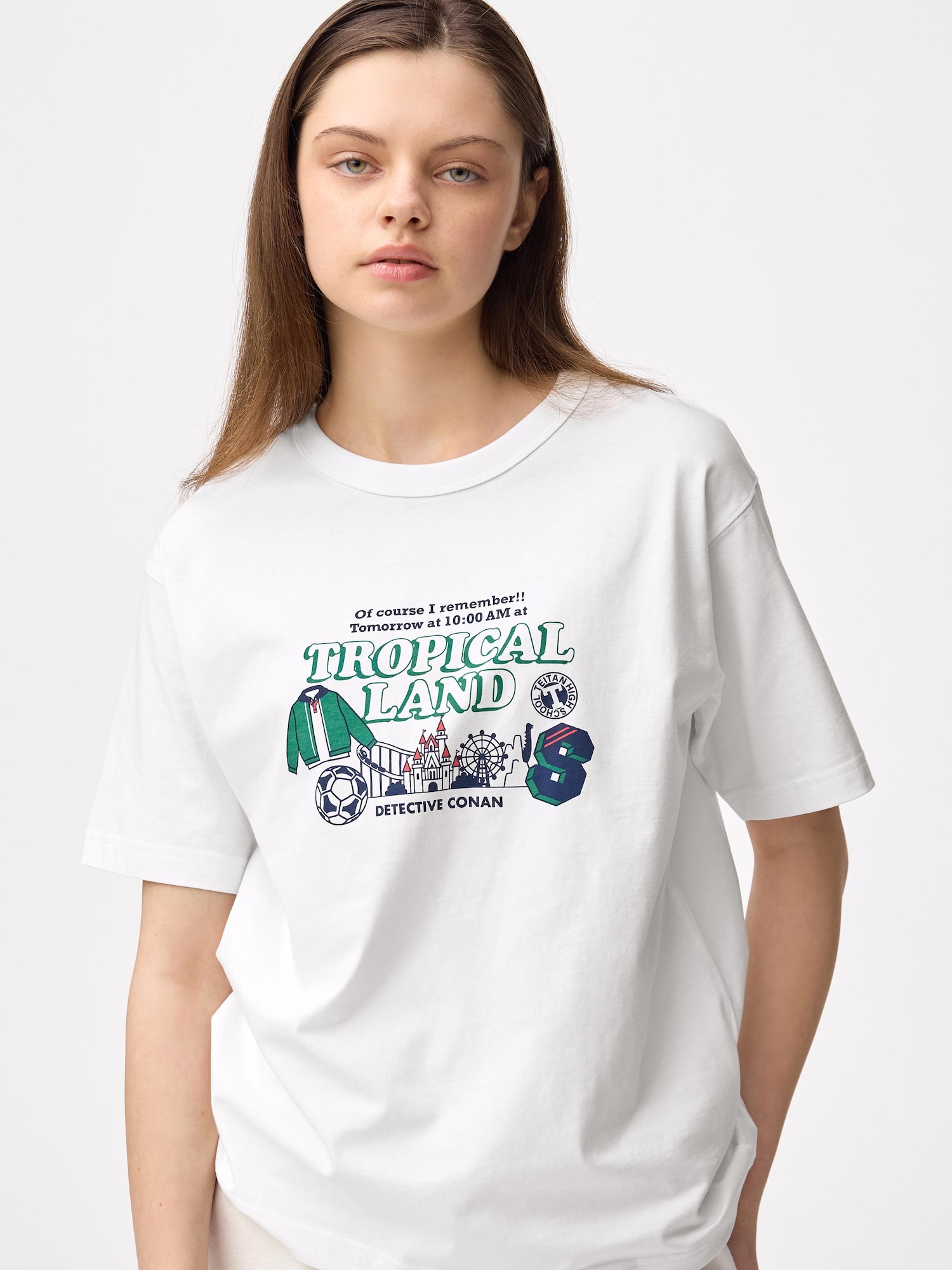 Футболка с принтом Detective Conan — GU
