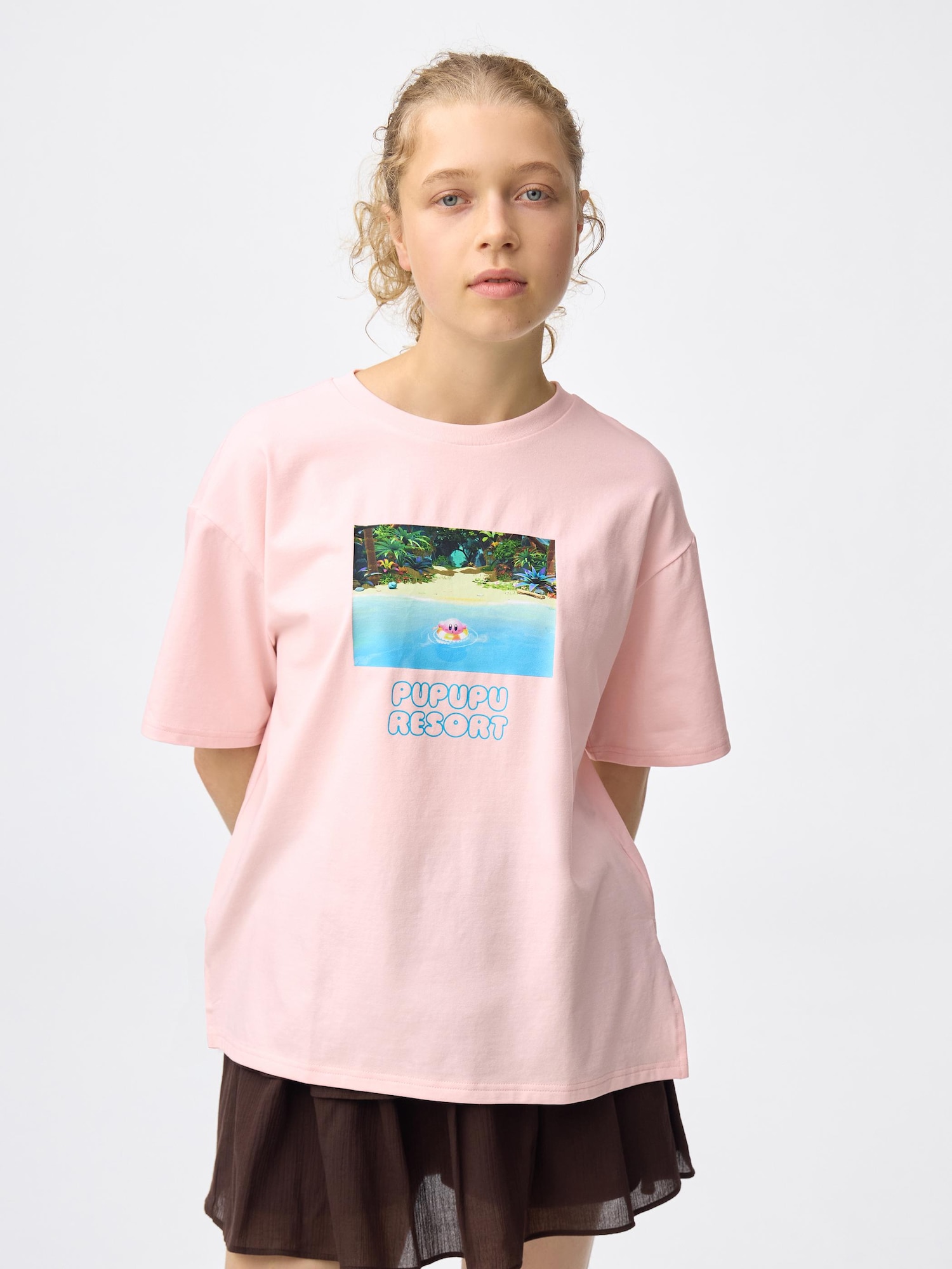 Футболка с принтом Kirby — GU
