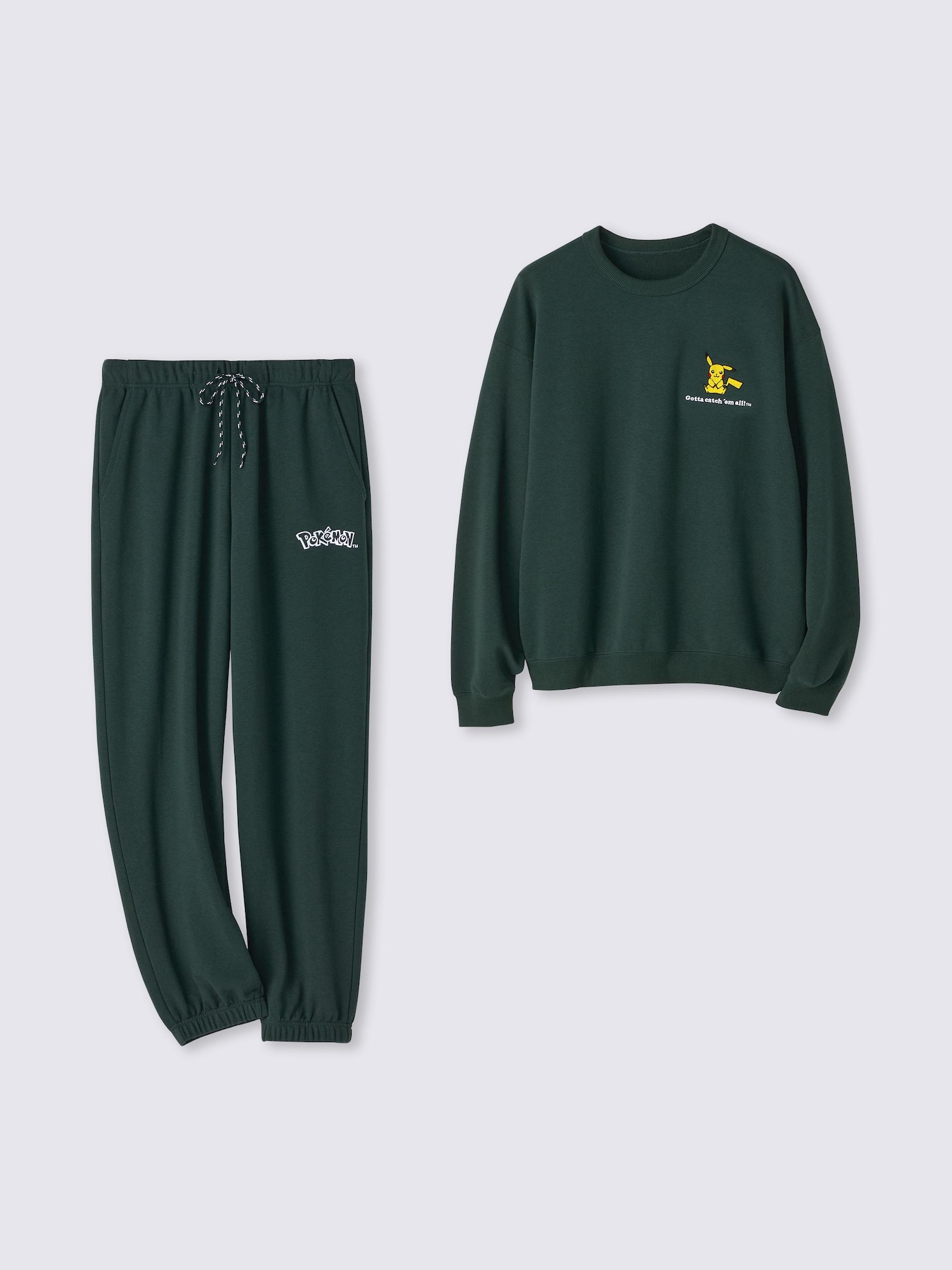 Комплект лoungewear (длинные рукава и брюки) Pokémon — GU