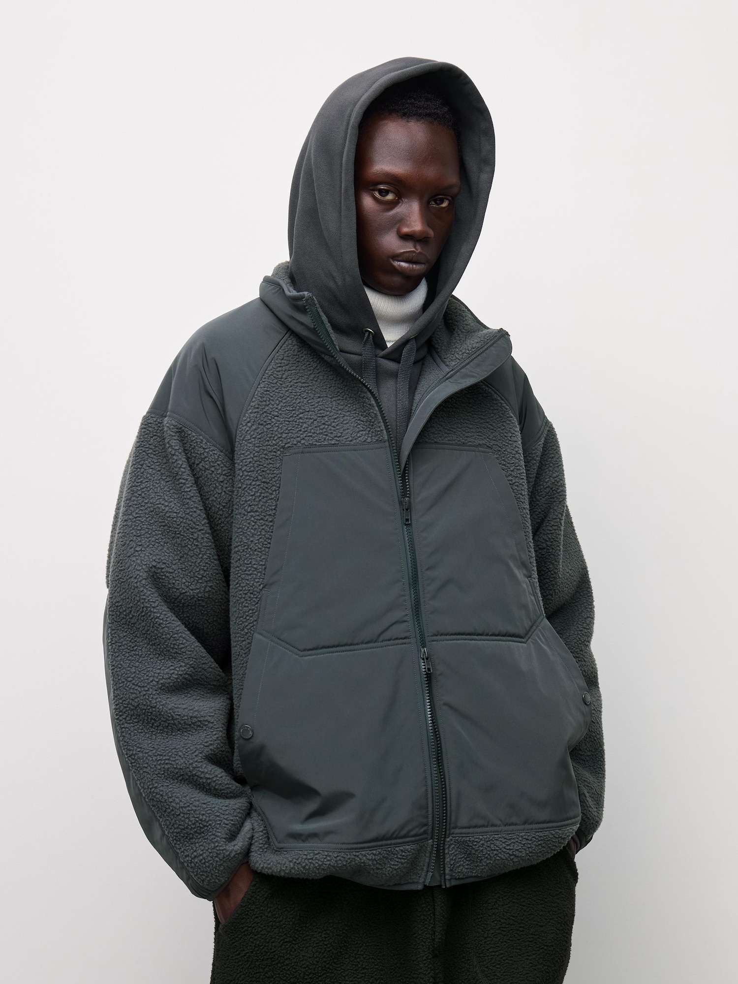 Флисовая утилитарная куртка ENGINEERED GARMENTS — GU