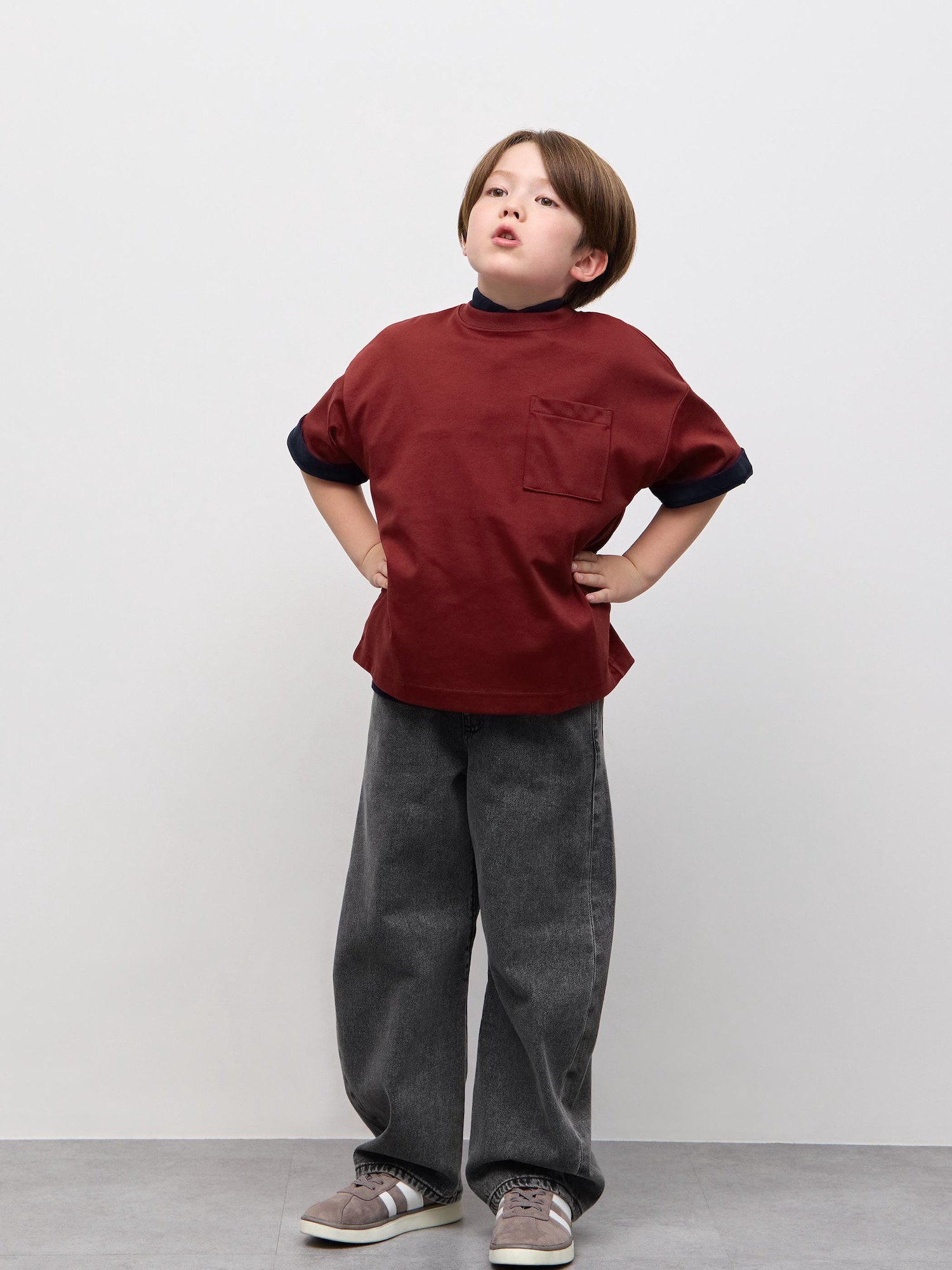 KIDS 3D джинсы бочкообразного кроя PF — GU
