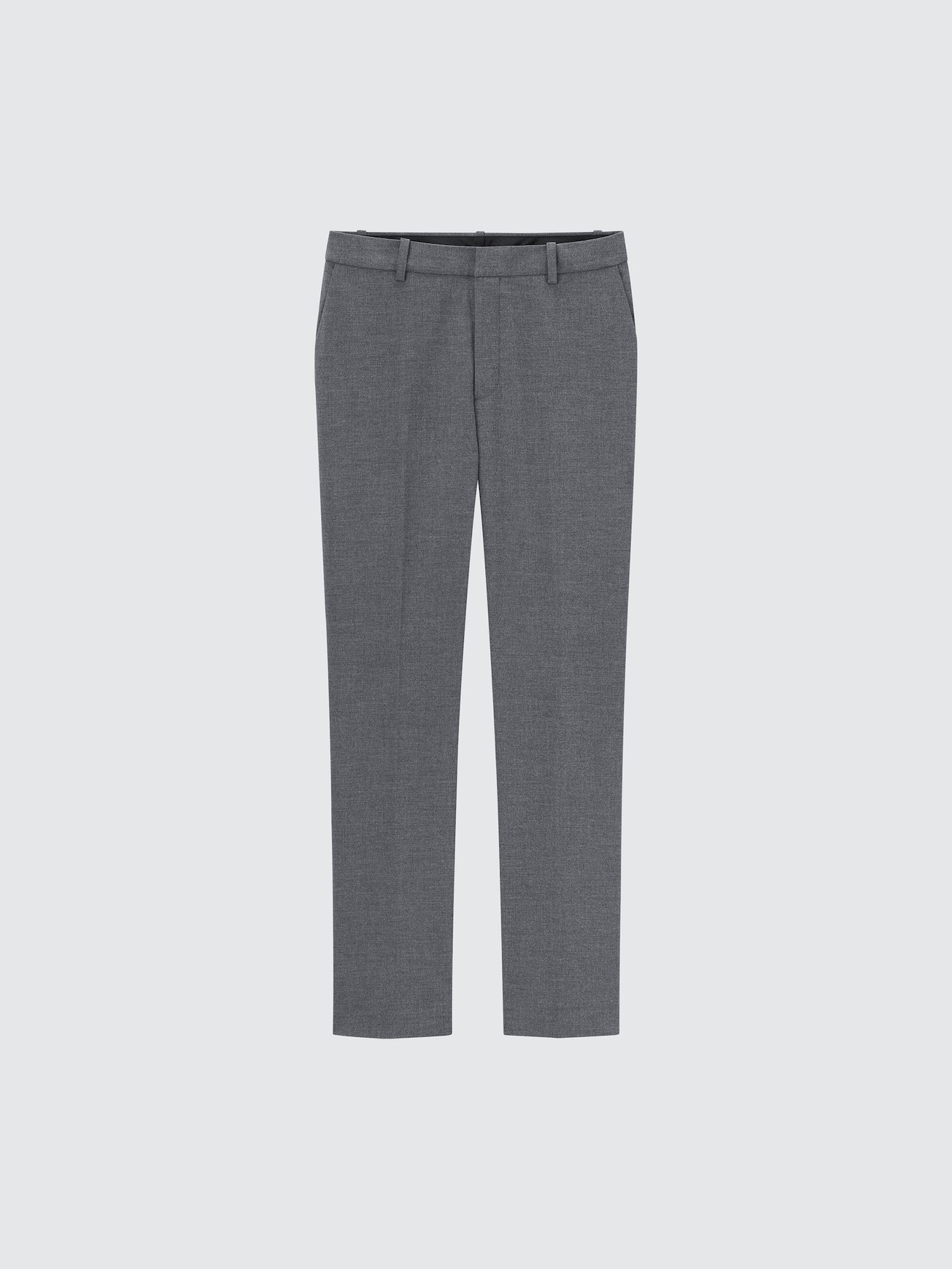 Эластичные зауженные укороченные брюки (длина 71 см) — UNIQLO