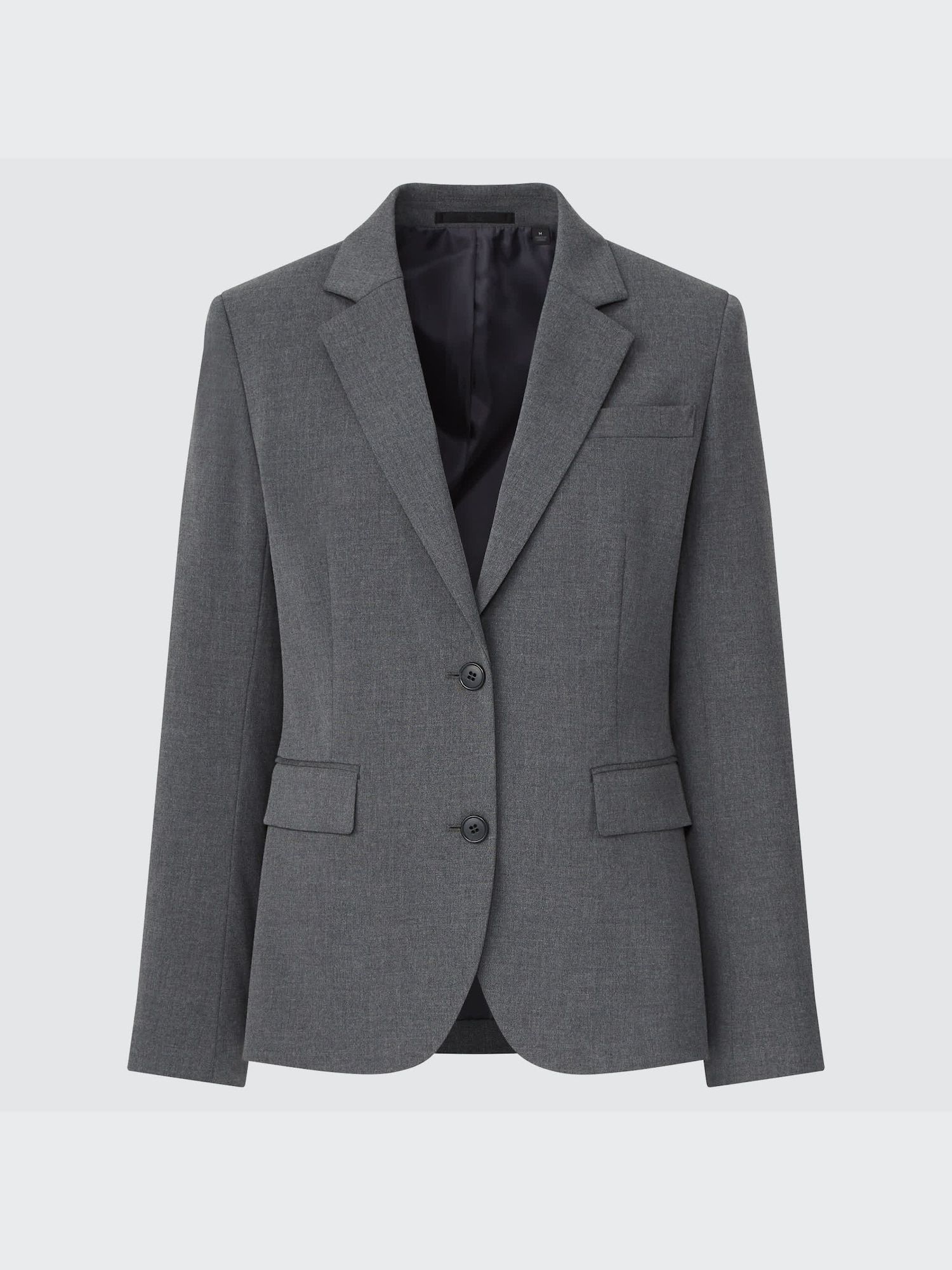 Эластичный пиджак (однотонный/полоска, 2 пуговицы) — UNIQLO