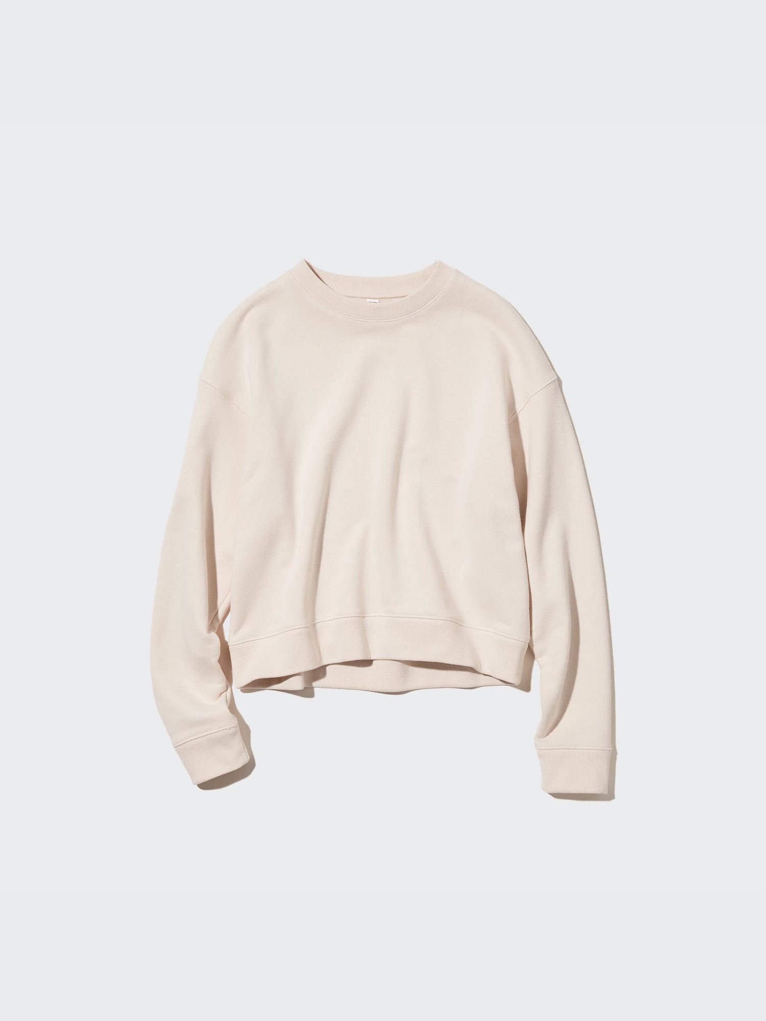 Свитшот укороченный, длинный рукав (костюмом) — UNIQLO