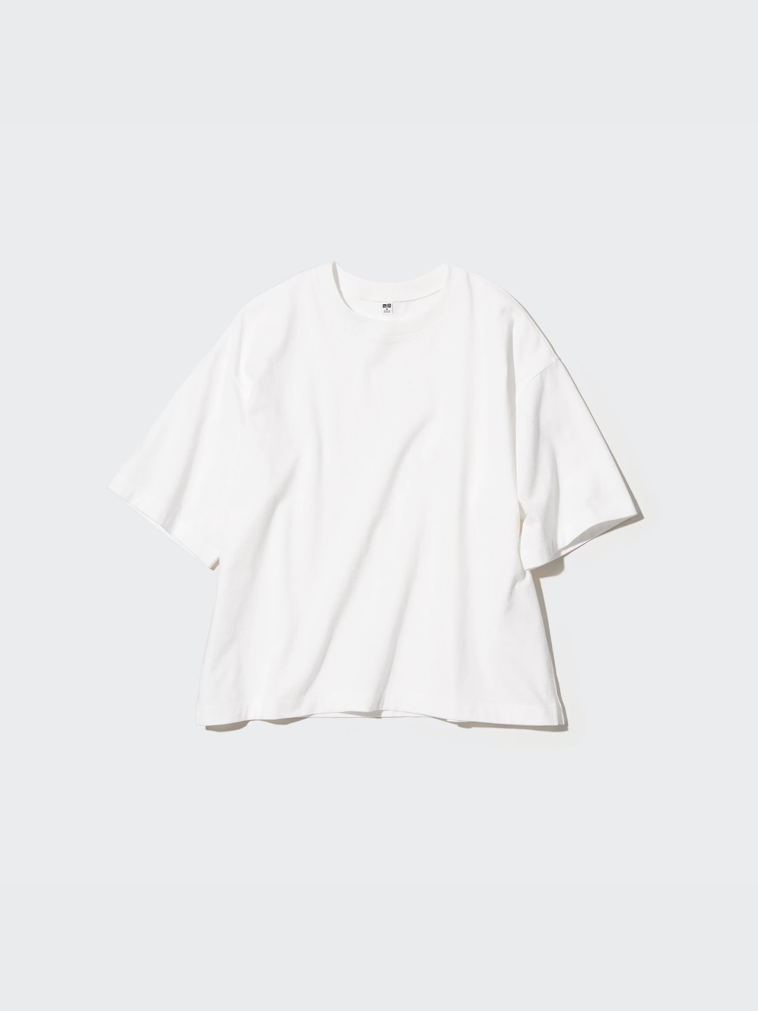 Оверсайз-футболка, средний рукав (костюмом) — UNIQLO