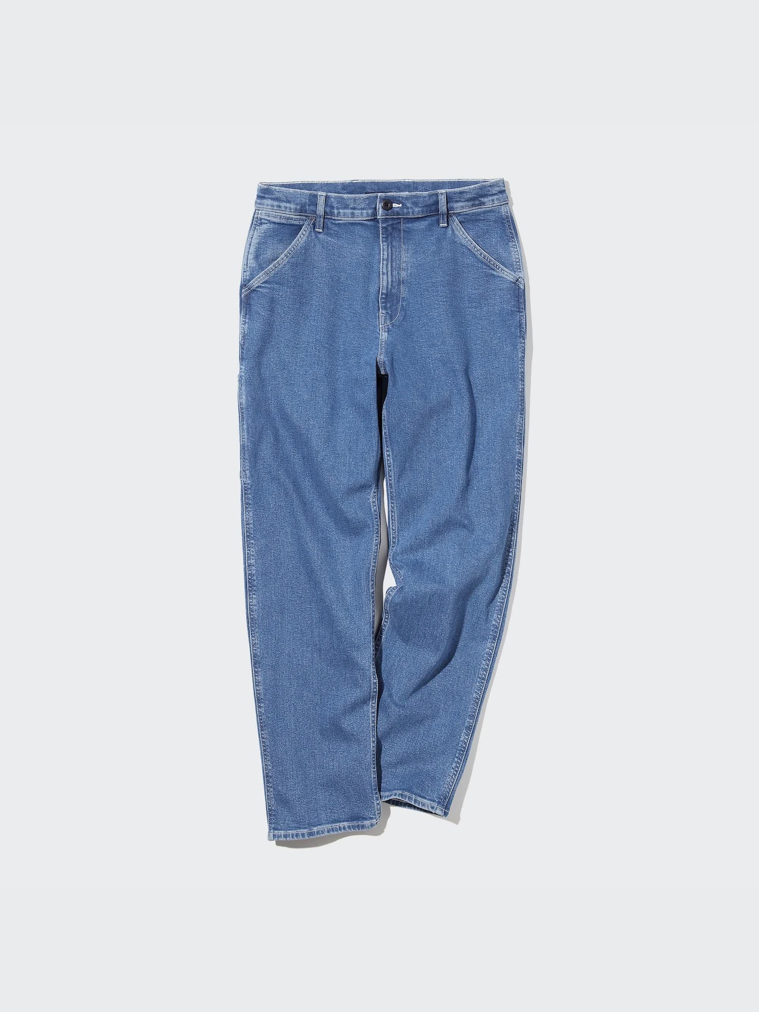 Брюки джинсовые рабочие (костюмом) — UNIQLO