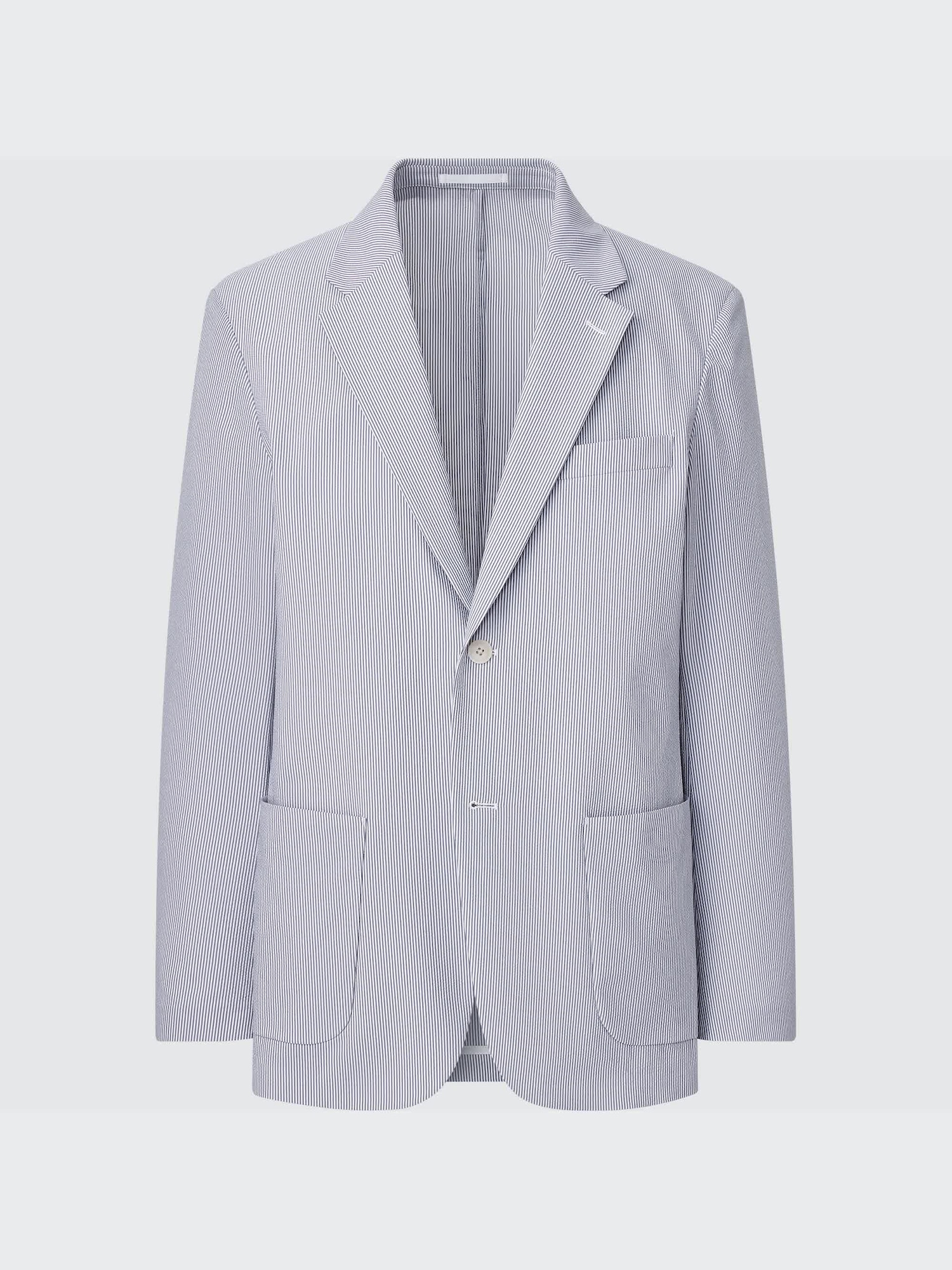 Жакет Kando 2WAY стретч сирсакер (костюмом) — UNIQLO