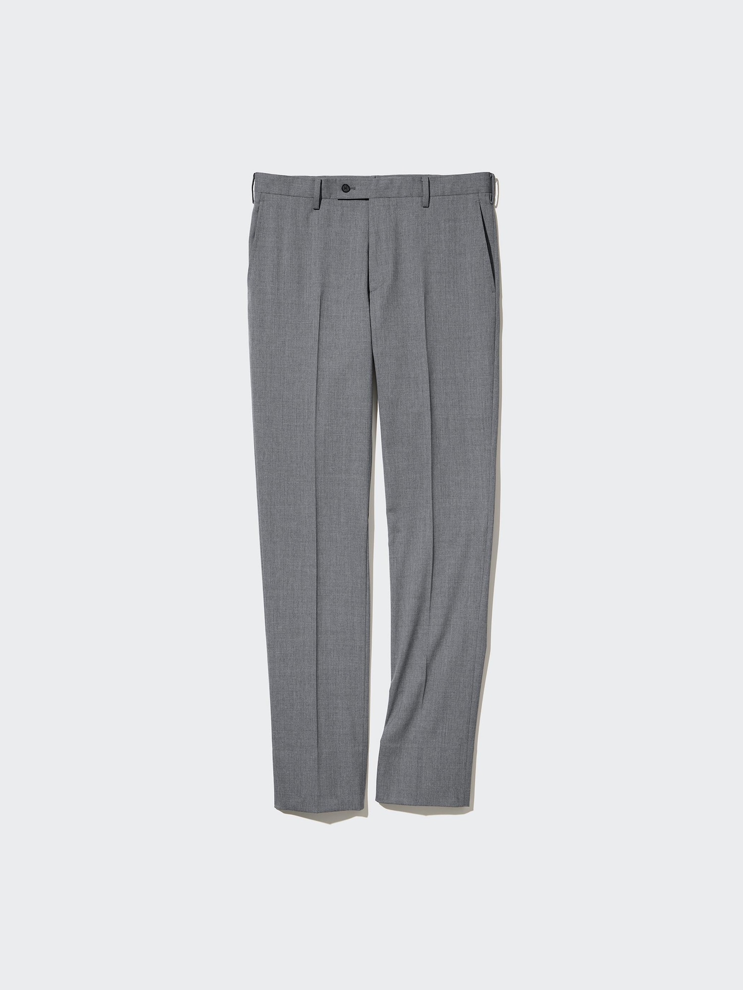 Эластичные шерстяные брюки slim fit — UNIQLO
