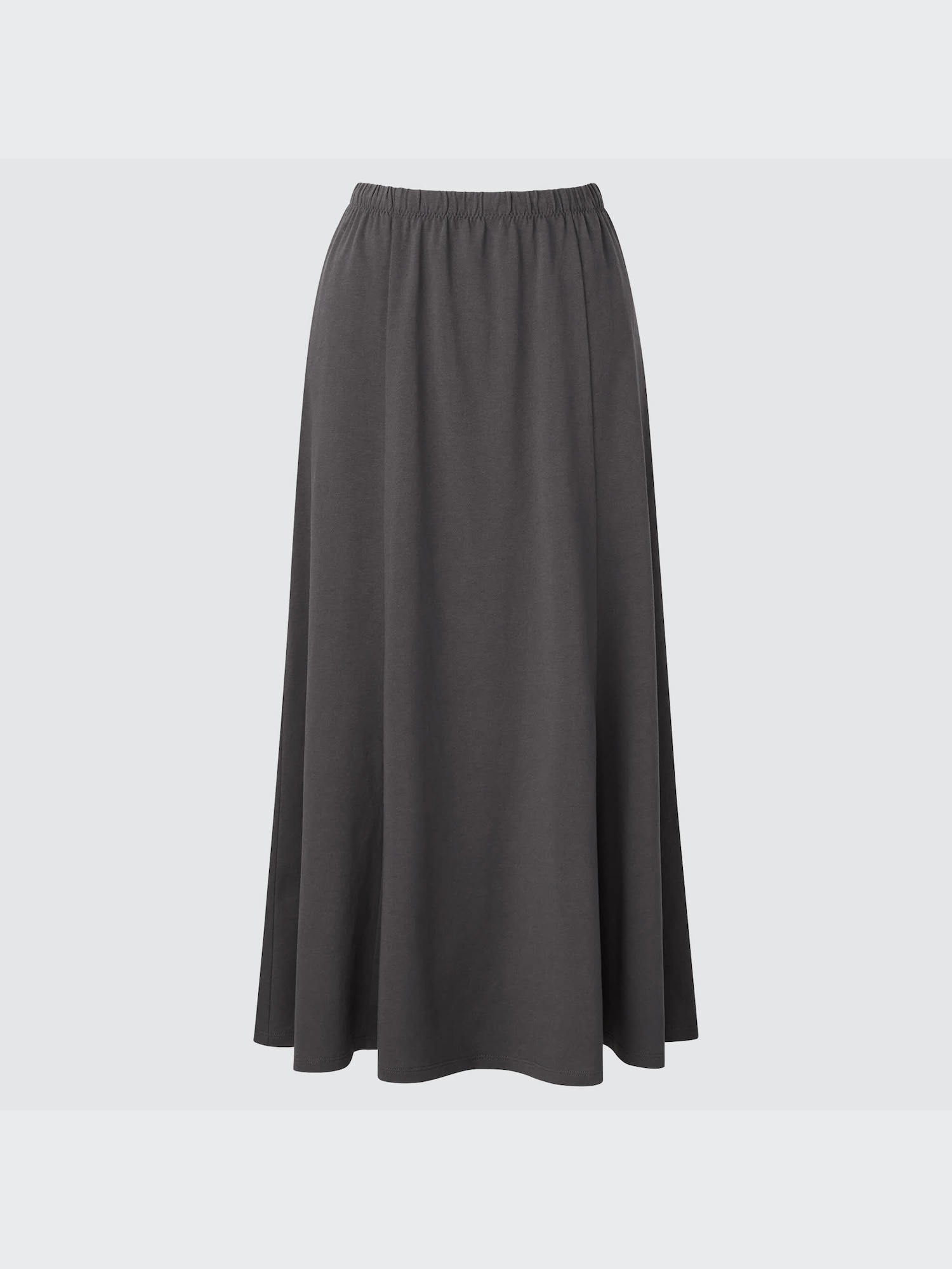 Расклёшенная длинная юбка, укороченная (костюмом) — UNIQLO