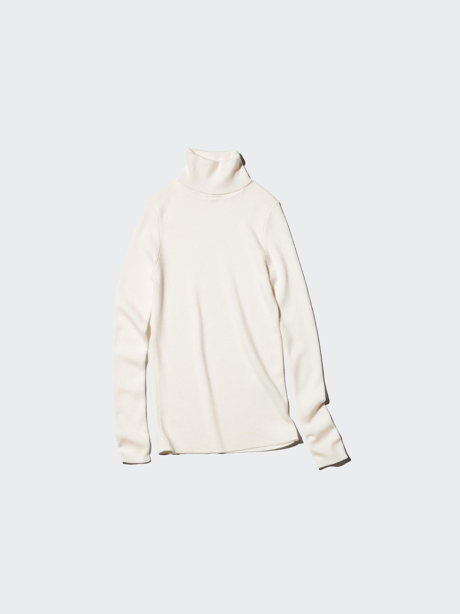Водолазка из мериноса в рубчик — UNIQLO