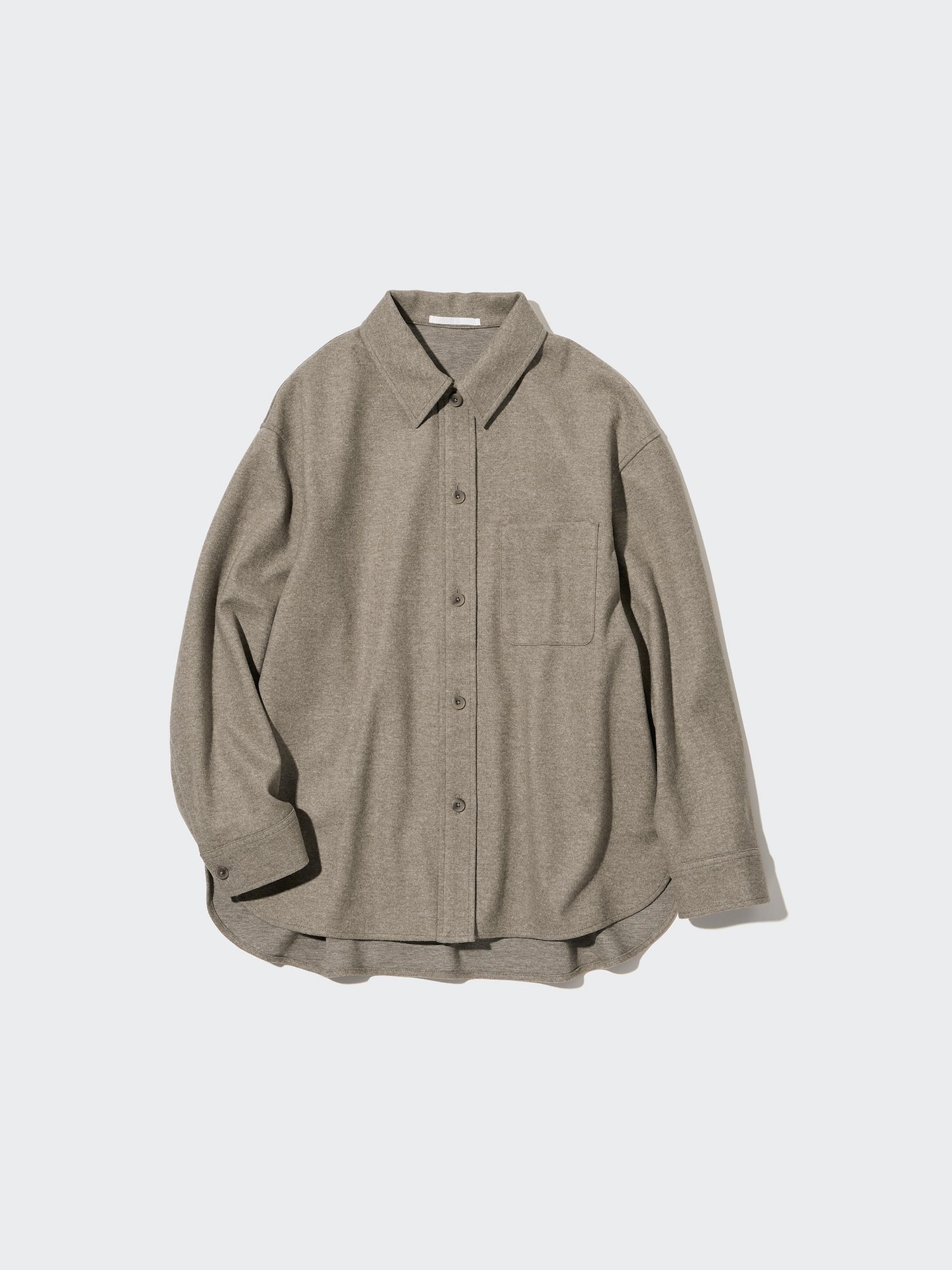 Жакет-рубашка из мягкого трикотажа (костюмом) — UNIQLO