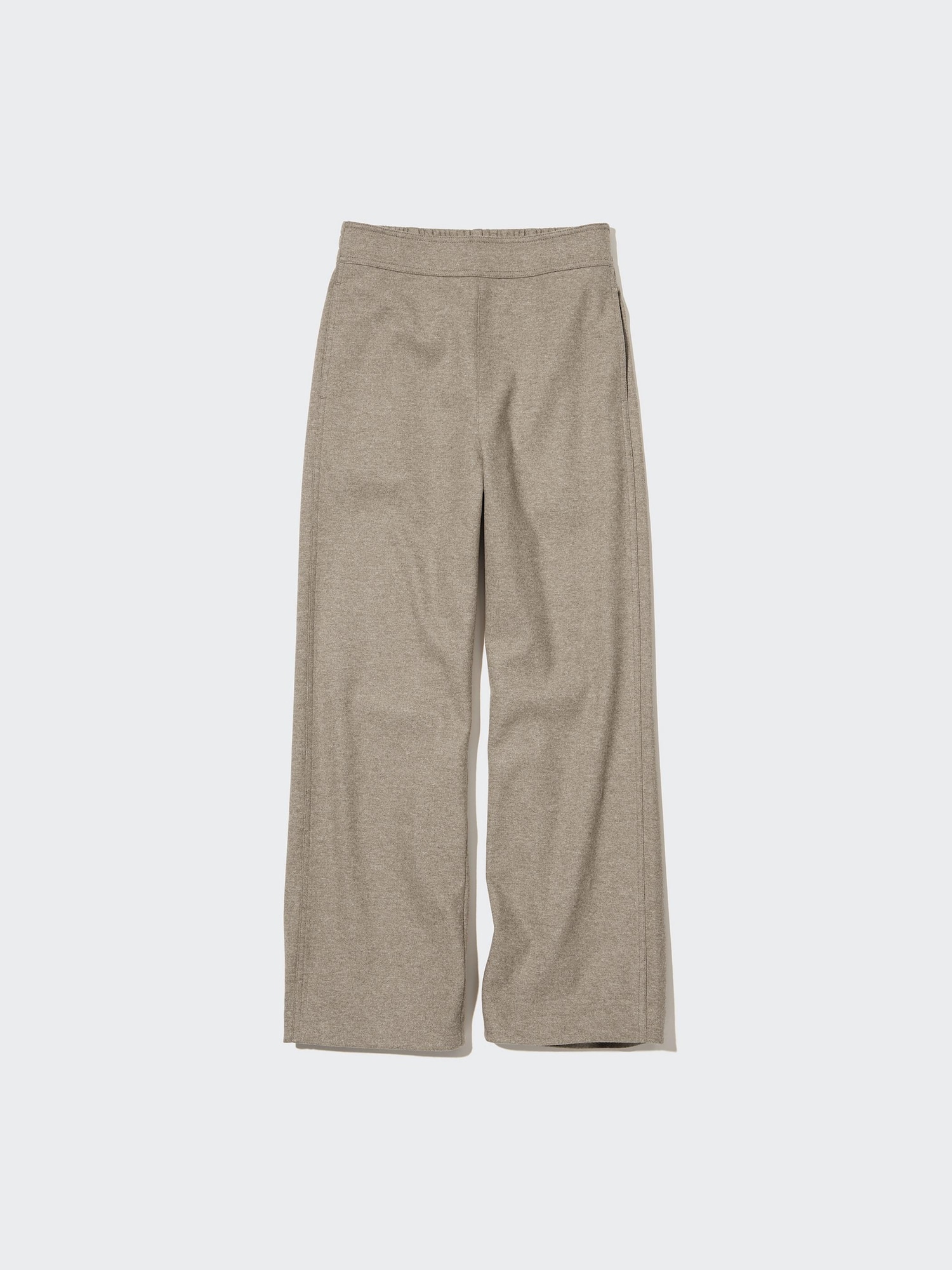 Брюки из мягкого трикотажа, стандартная длина (костюмом) — UNIQLO