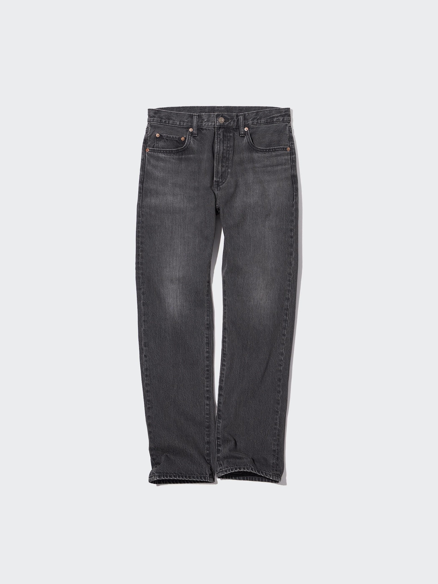 Джинсы классического кроя удлинённые — UNIQLO