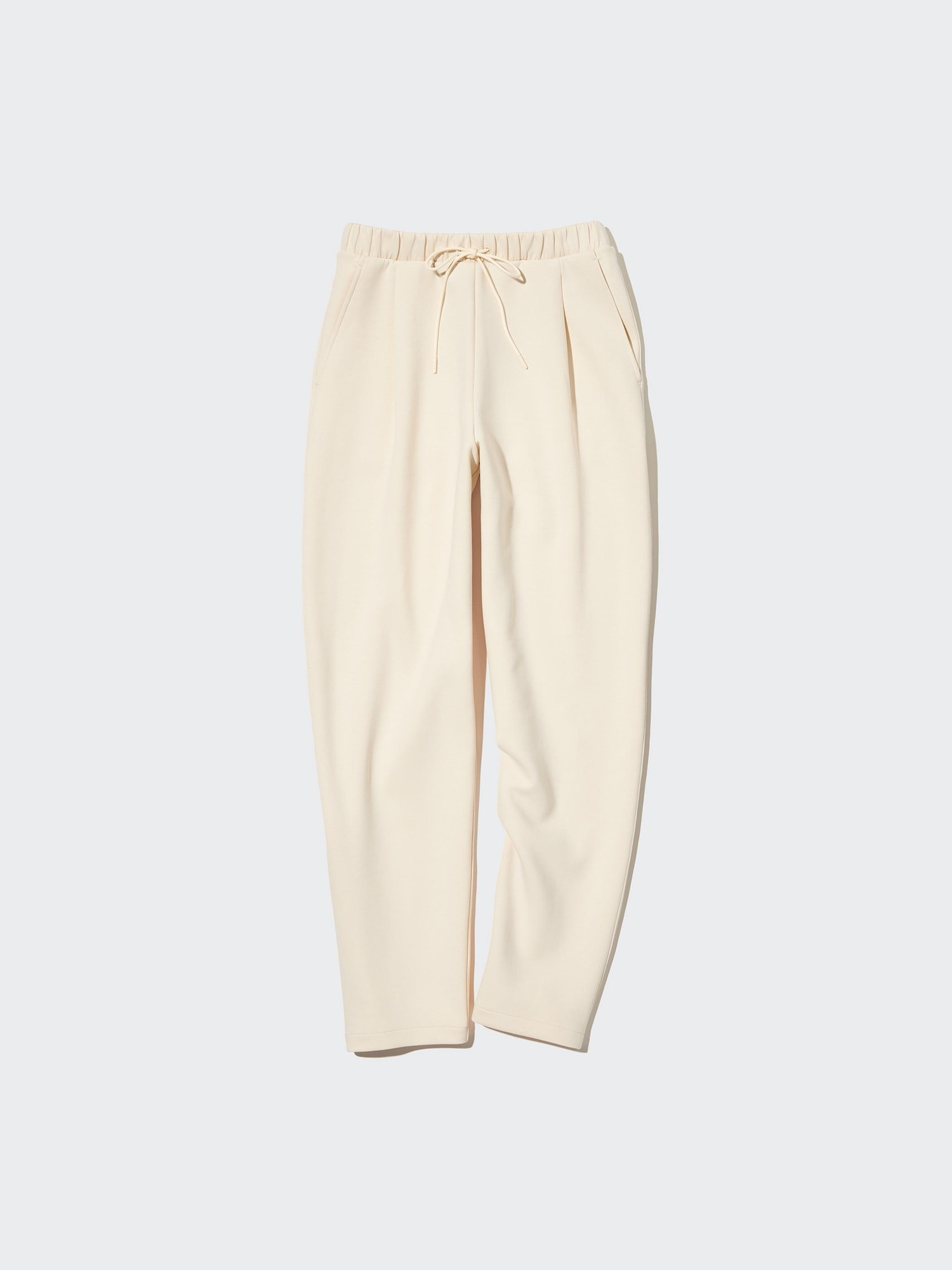 Брюки Dry зауженные со складками удлинённые (костюмом) — UNIQLO
