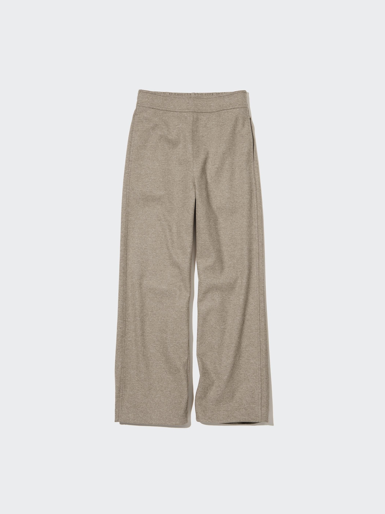 Брюки из мягкого трикотажа, удлинённые (костюмом) — UNIQLO