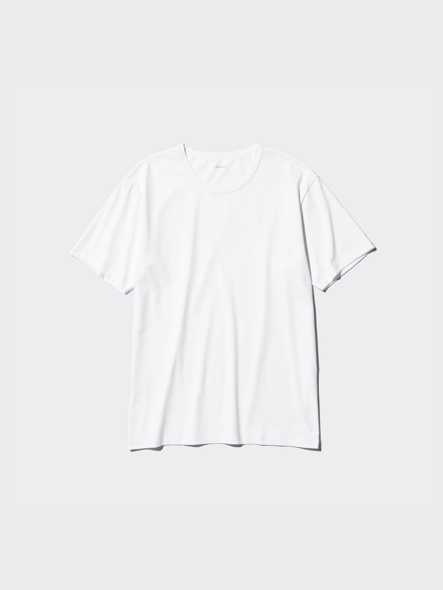 AIRism хлопковая футболка с круглым вырезом — UNIQLO