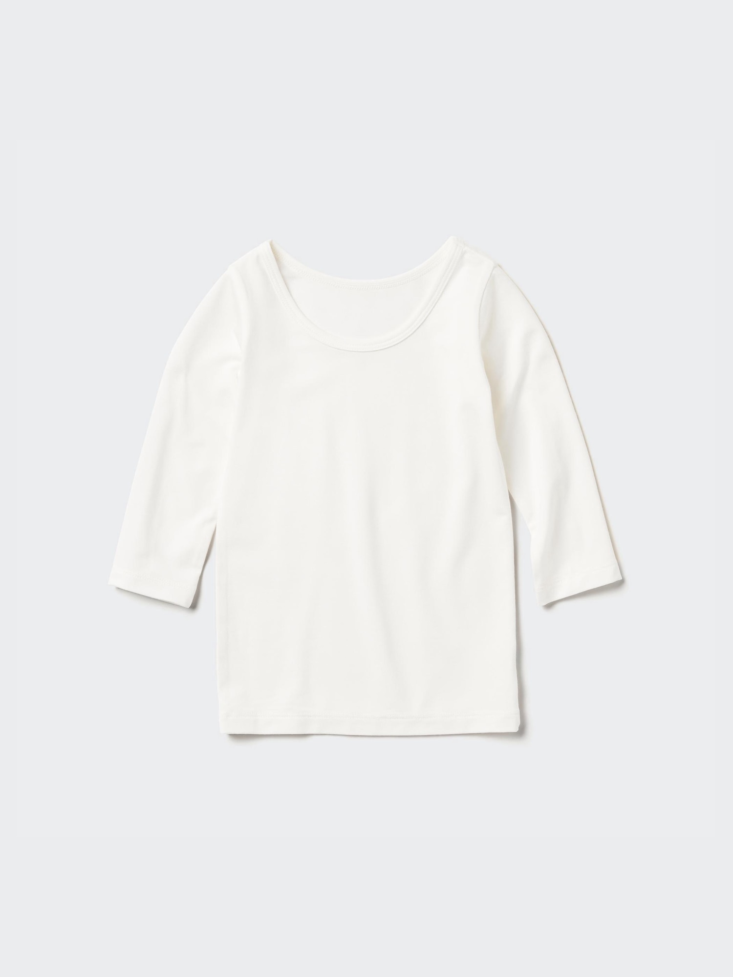 HEATTECH футболка с U-вырезом — UNIQLO