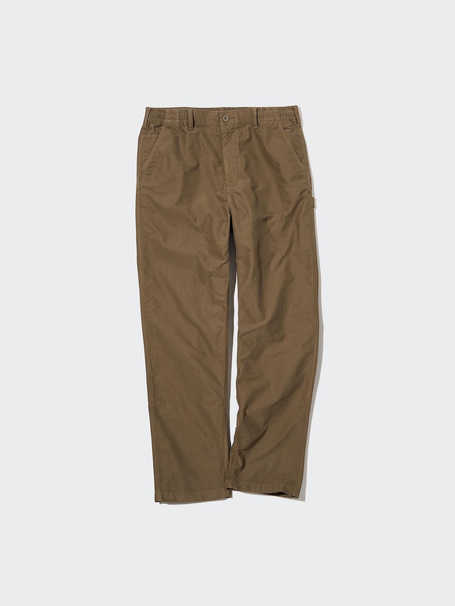 Брюки рабочие широкие удлинённые (84 см) — UNIQLO