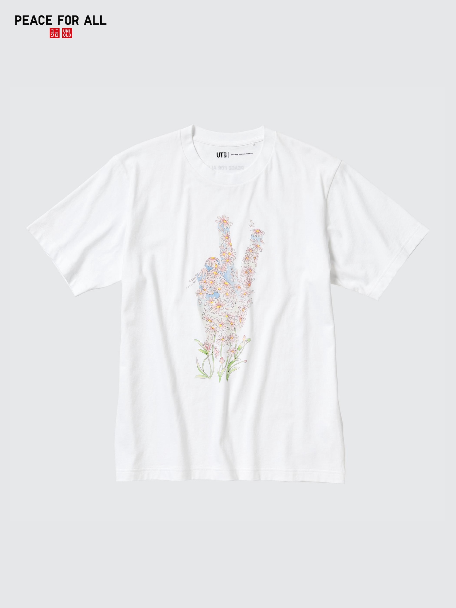 PEACE FOR ALL футболка / JW Anderson — UNIQLO