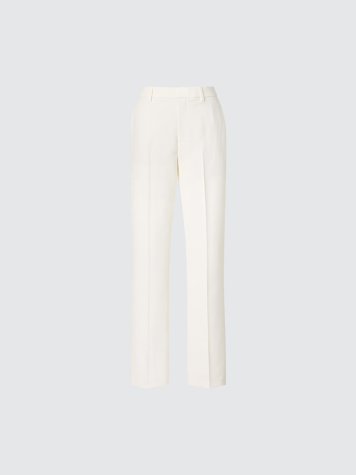 Kando брюки прямого кроя удлинённые (длина 77 см) (костюмом) — UNIQLO