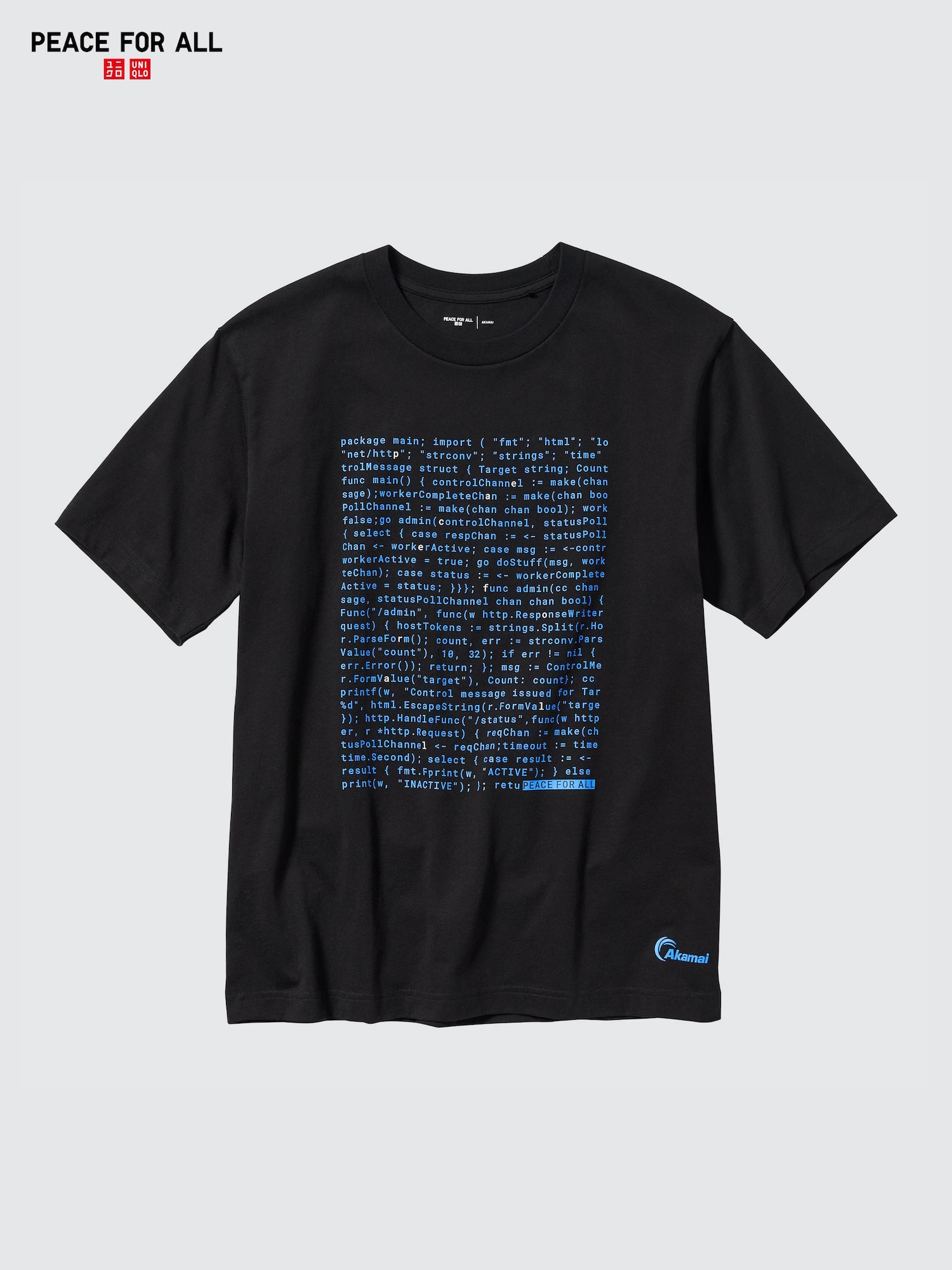 PEACE FOR ALL футболка / Akamai — UNIQLO