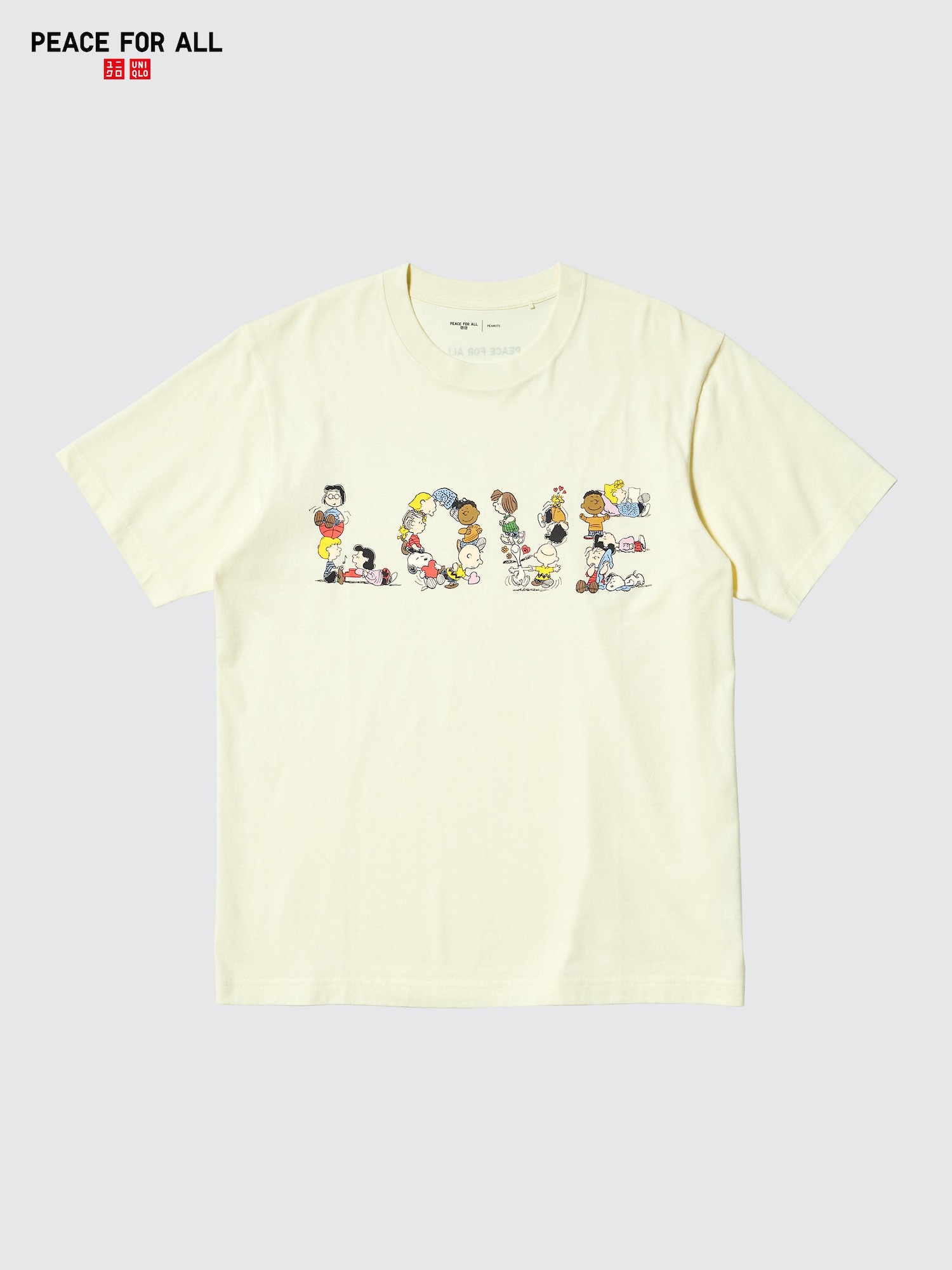 PEACE FOR ALL футболка / Peanuts — UNIQLO