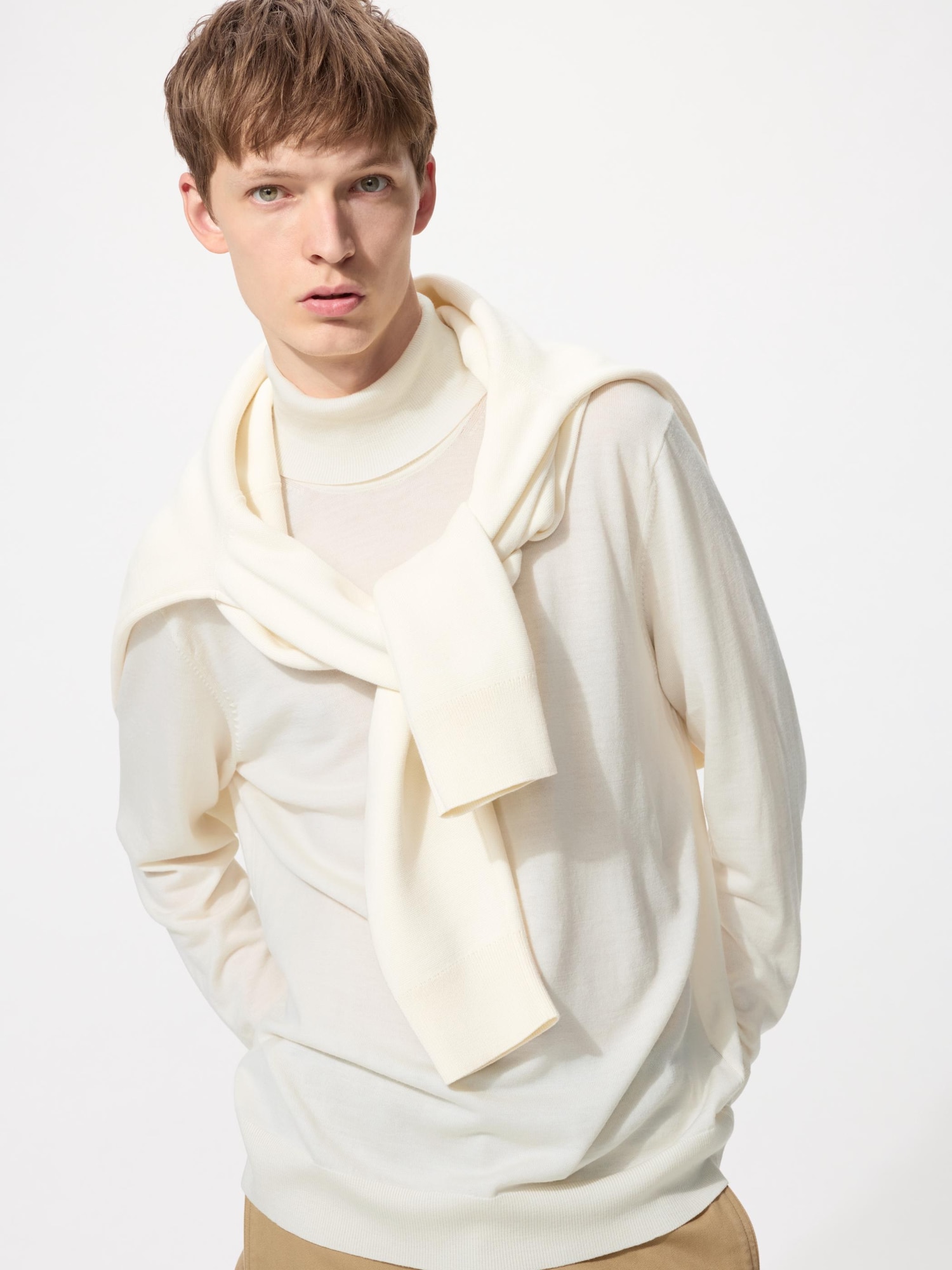 Водолазка из мериноса — UNIQLO