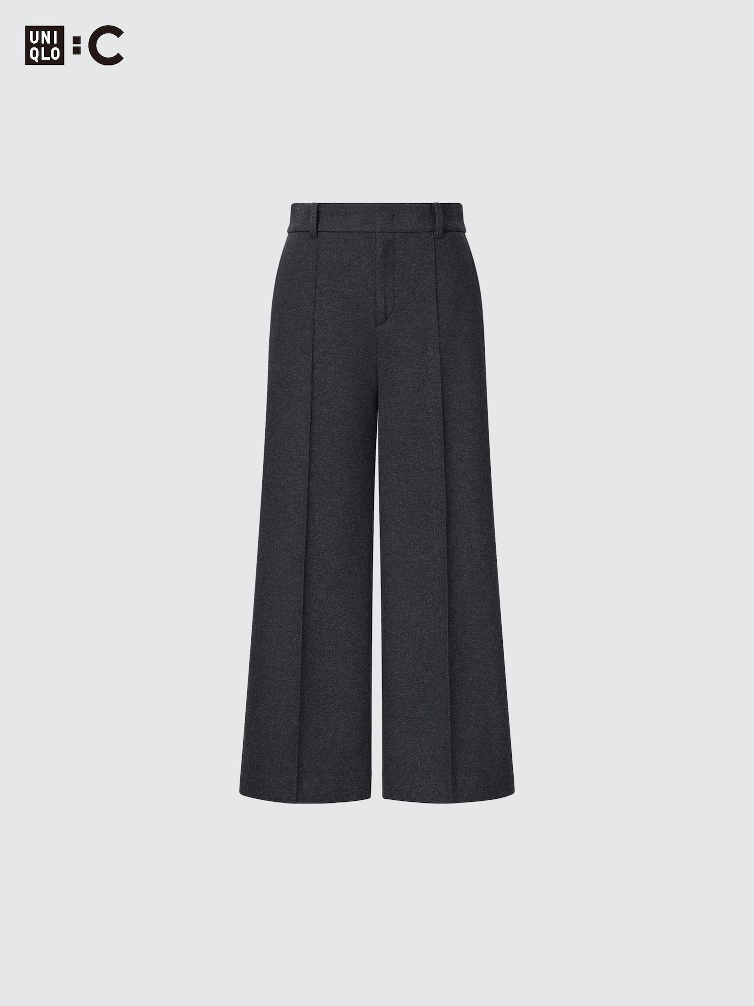Укороченные брюки из мягкого трикотажа (костюмом) — UNIQLO