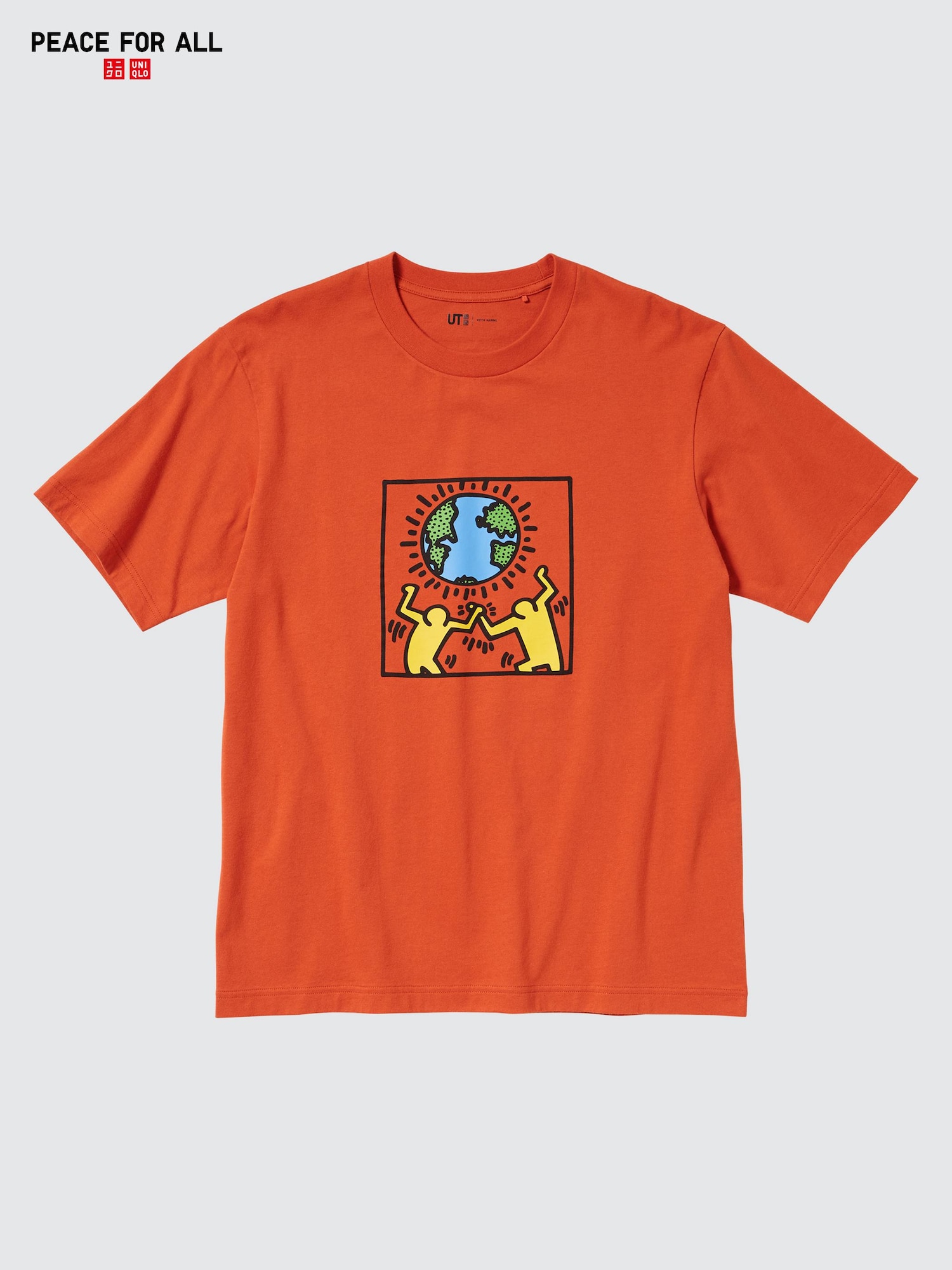 PEACE FOR ALL футболка / Keith Haring — UNIQLO