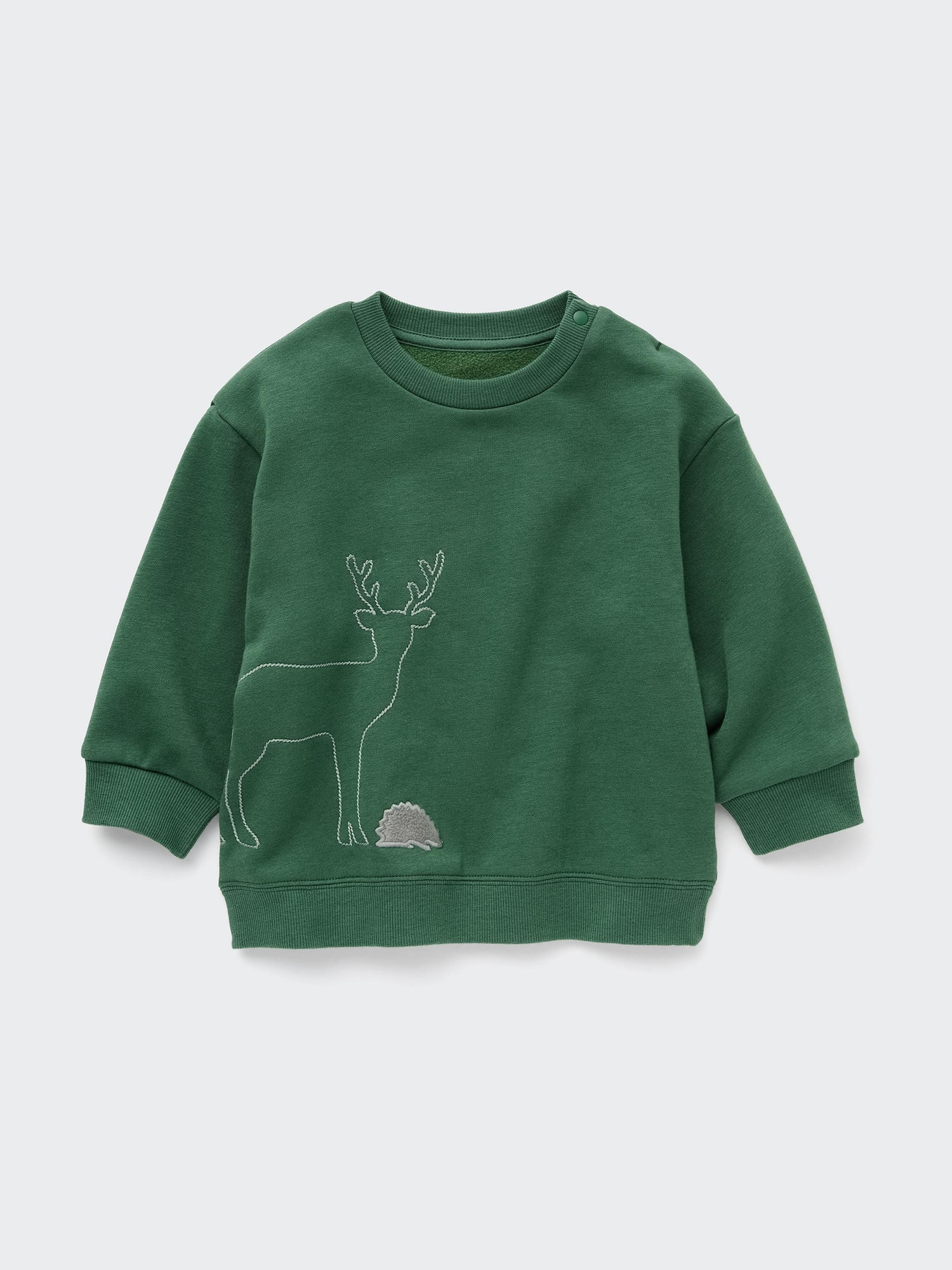 Флисовый пуловер, длинный рукав — UNIQLO
