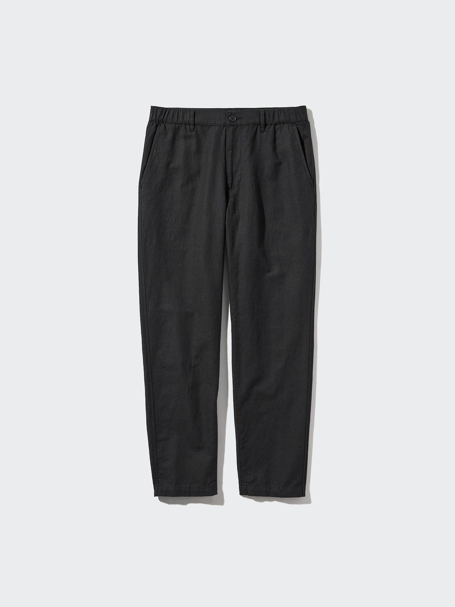Брюки из льна свободного кроя — UNIQLO