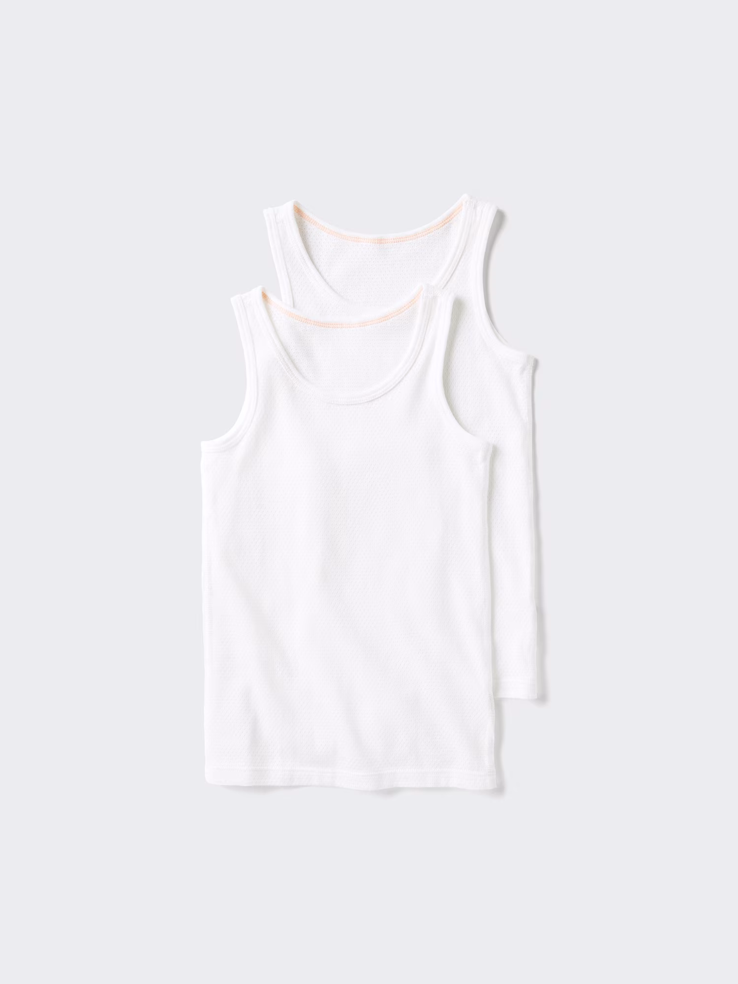 Комплект из 2 топов-маек сетчатых из хлопка — UNIQLO