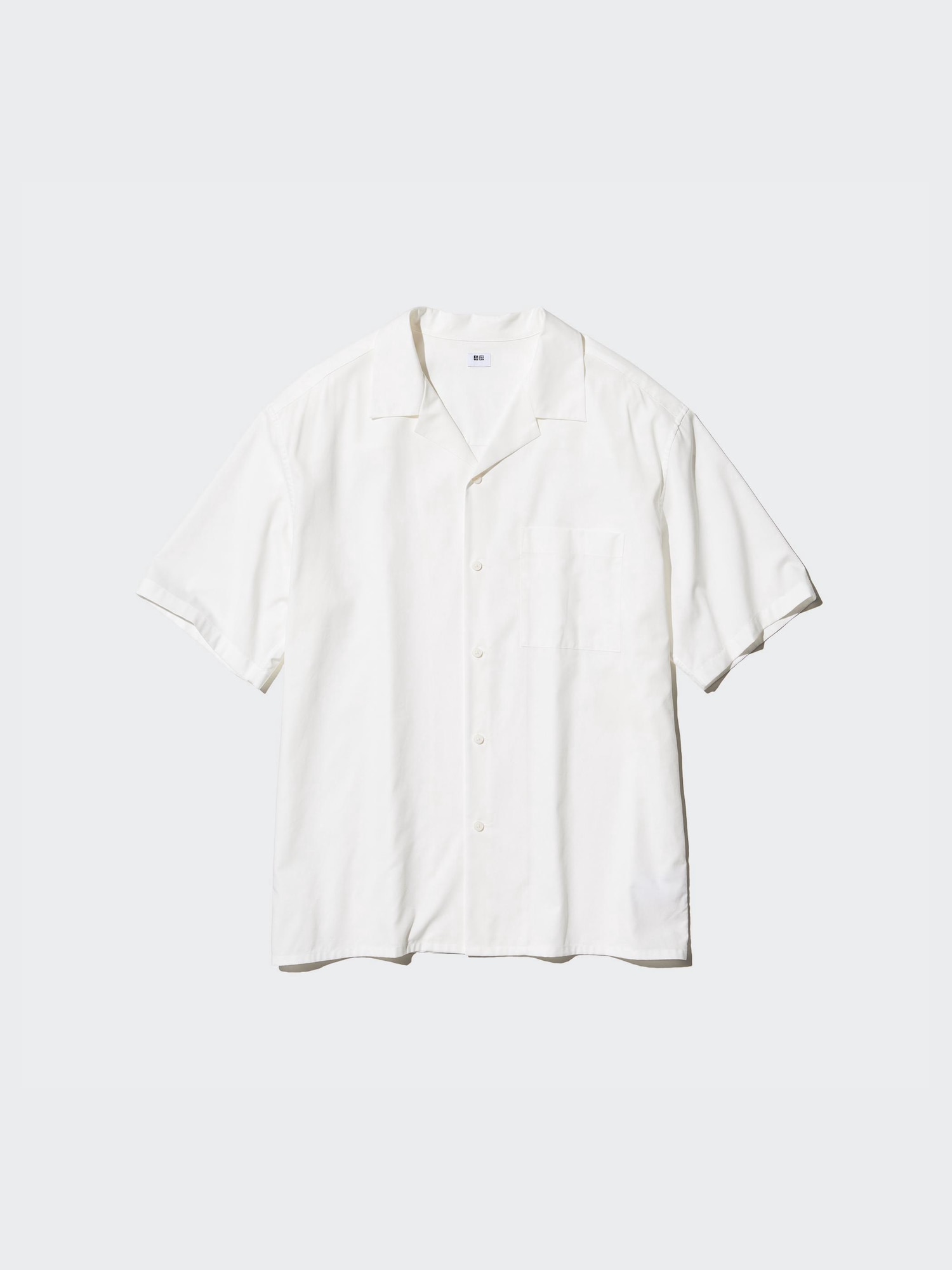 Рубашка с открытым воротником — UNIQLO