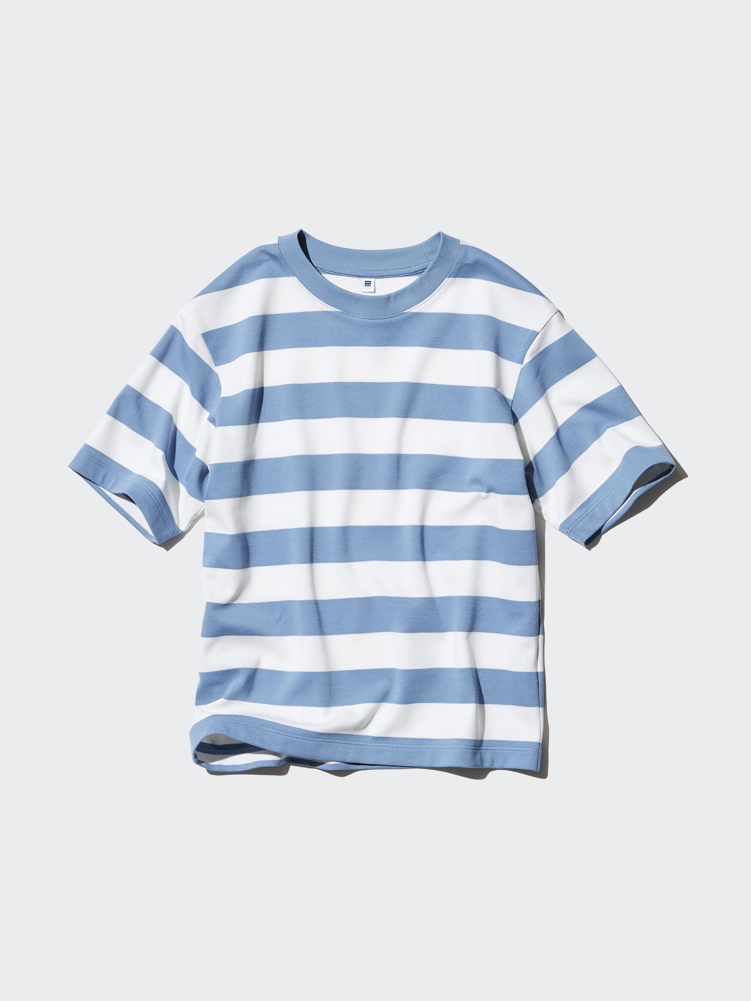 AIRism хлопковая футболка в полоску — UNIQLO
