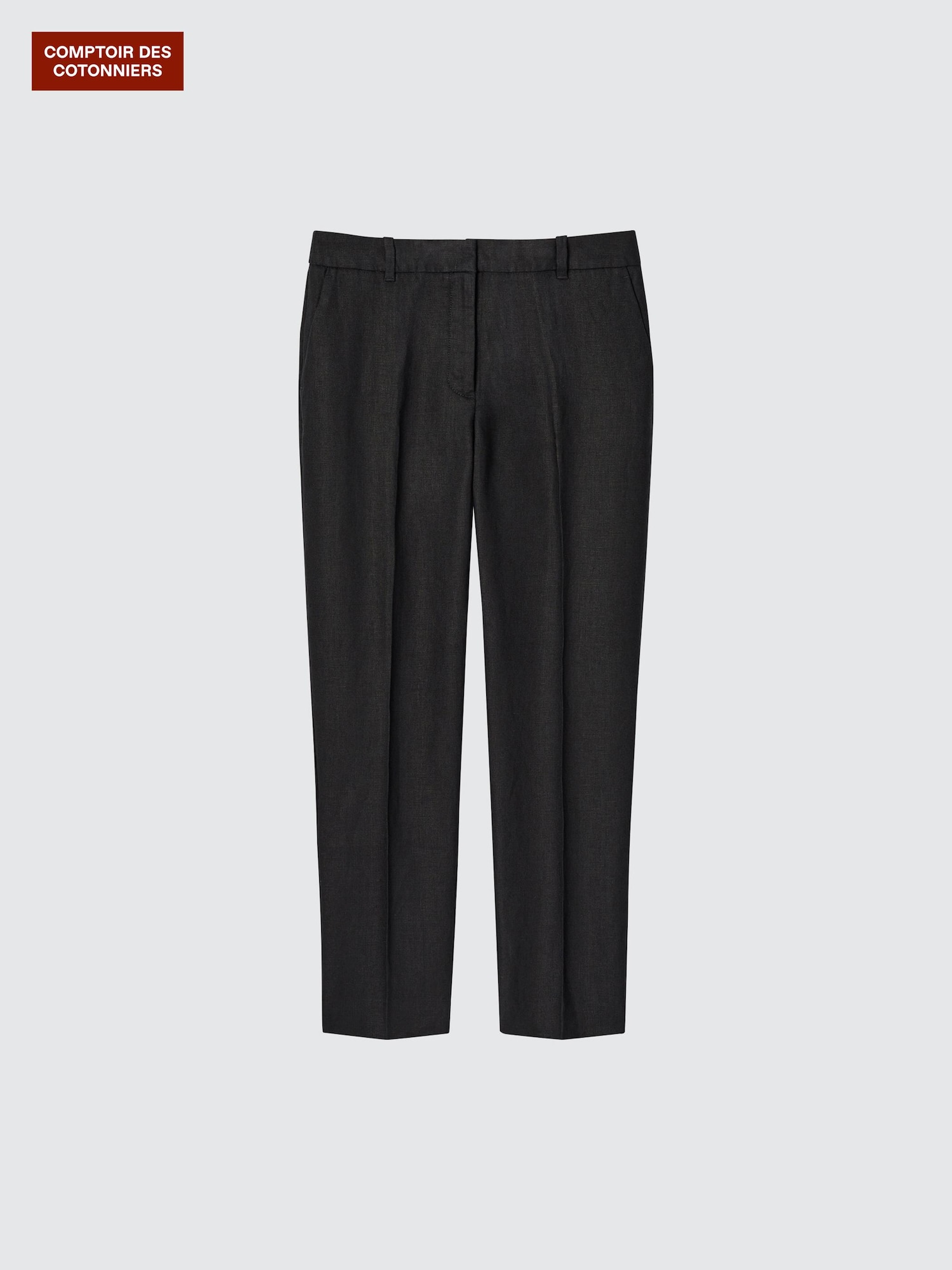 Льняные брюки до щиколотки — UNIQLO
