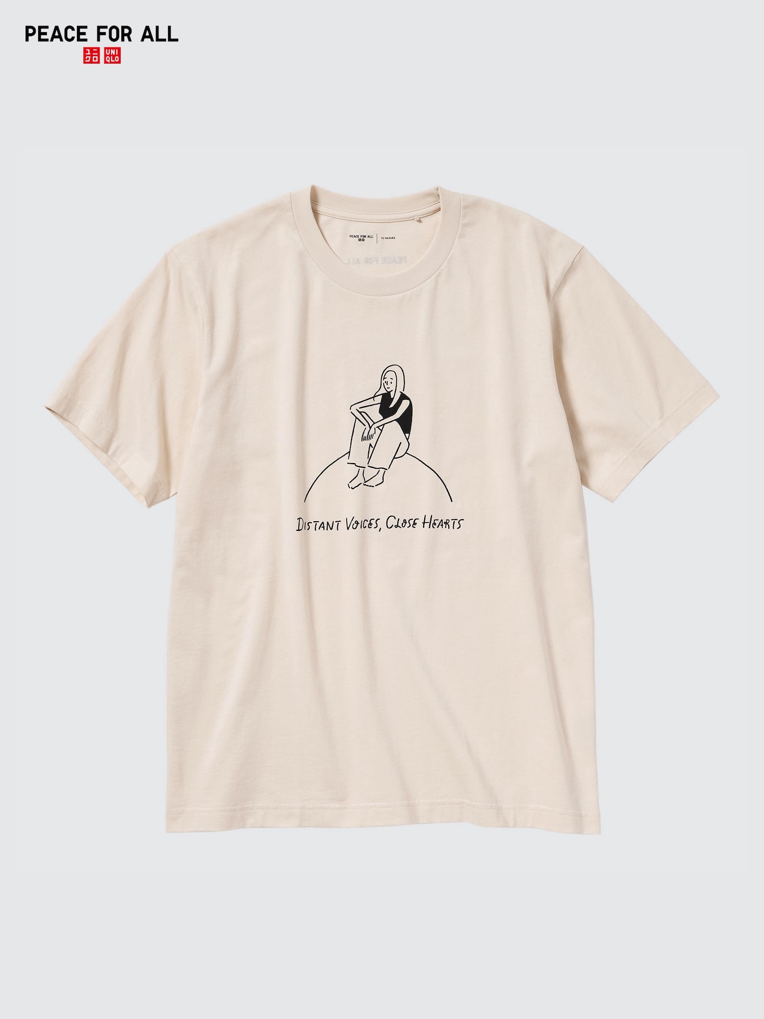 PEACE FOR ALL футболка/Нагаба Ю — UNIQLO