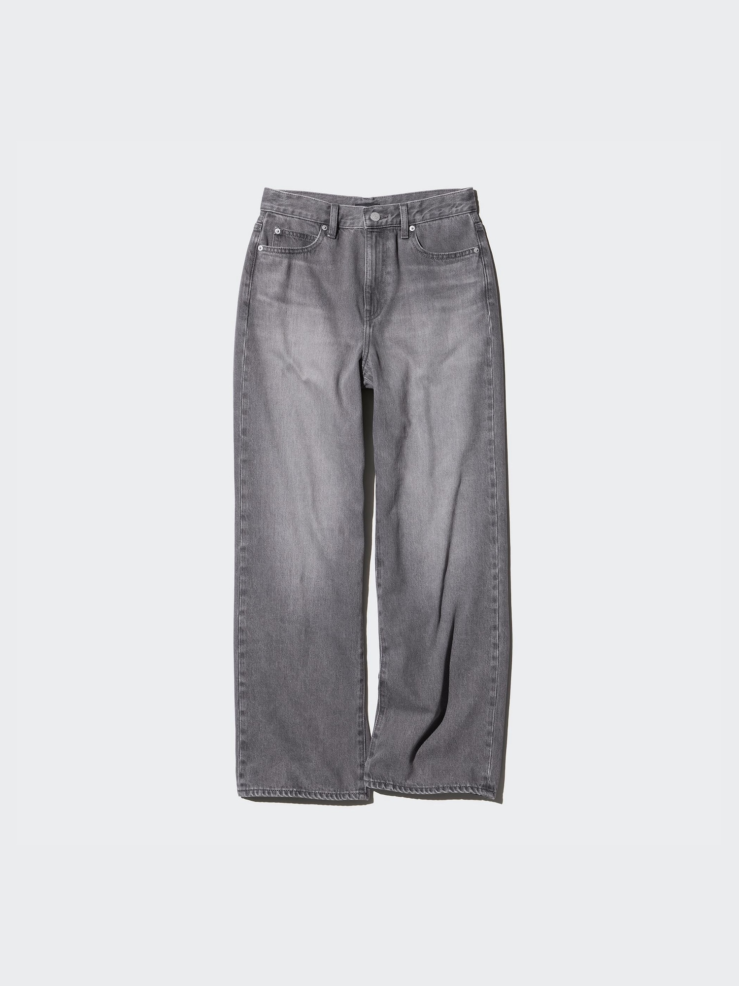 Широкие прямые джинсы — UNIQLO