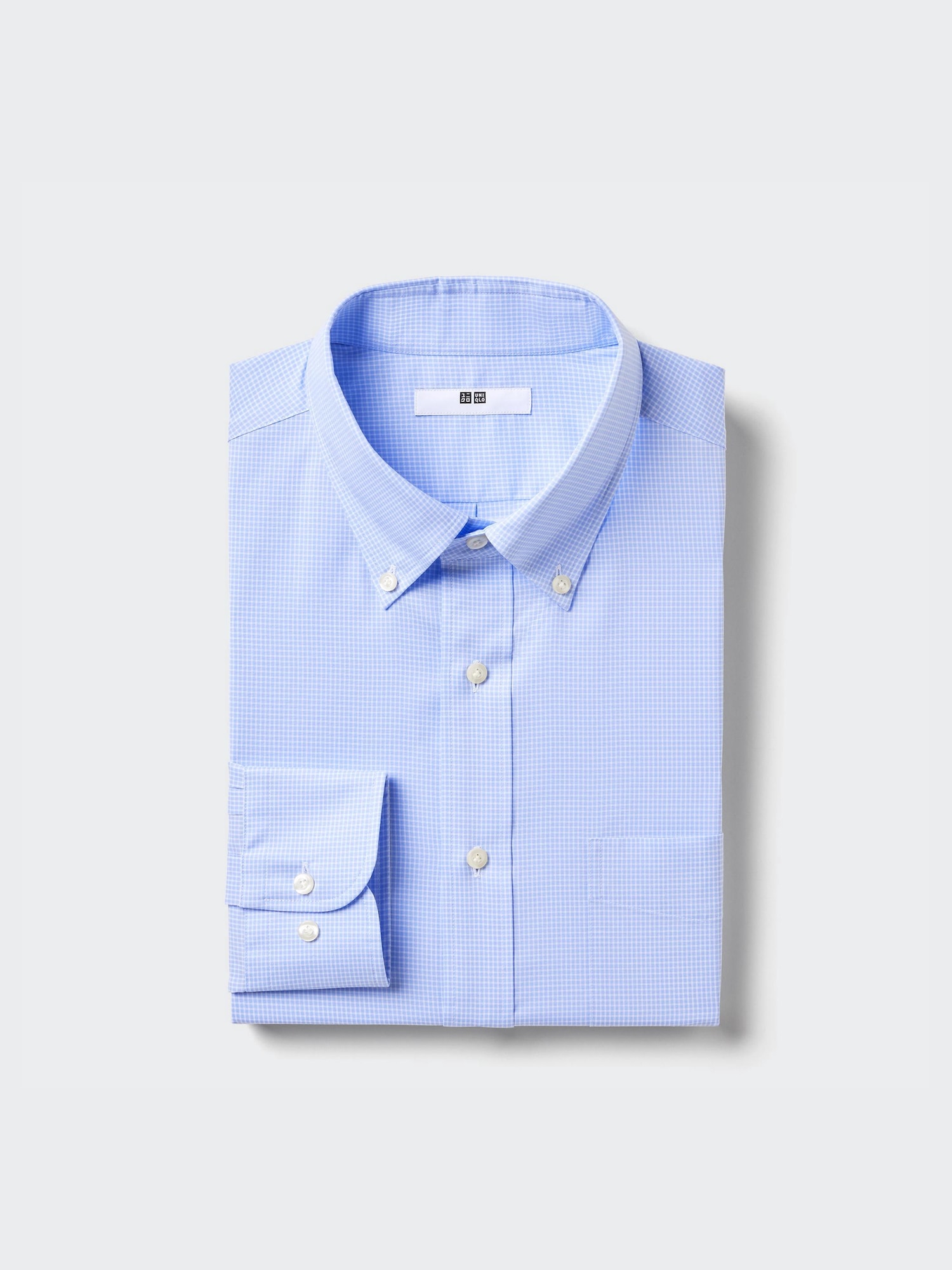 Рубашка с принтом button-down — UNIQLO