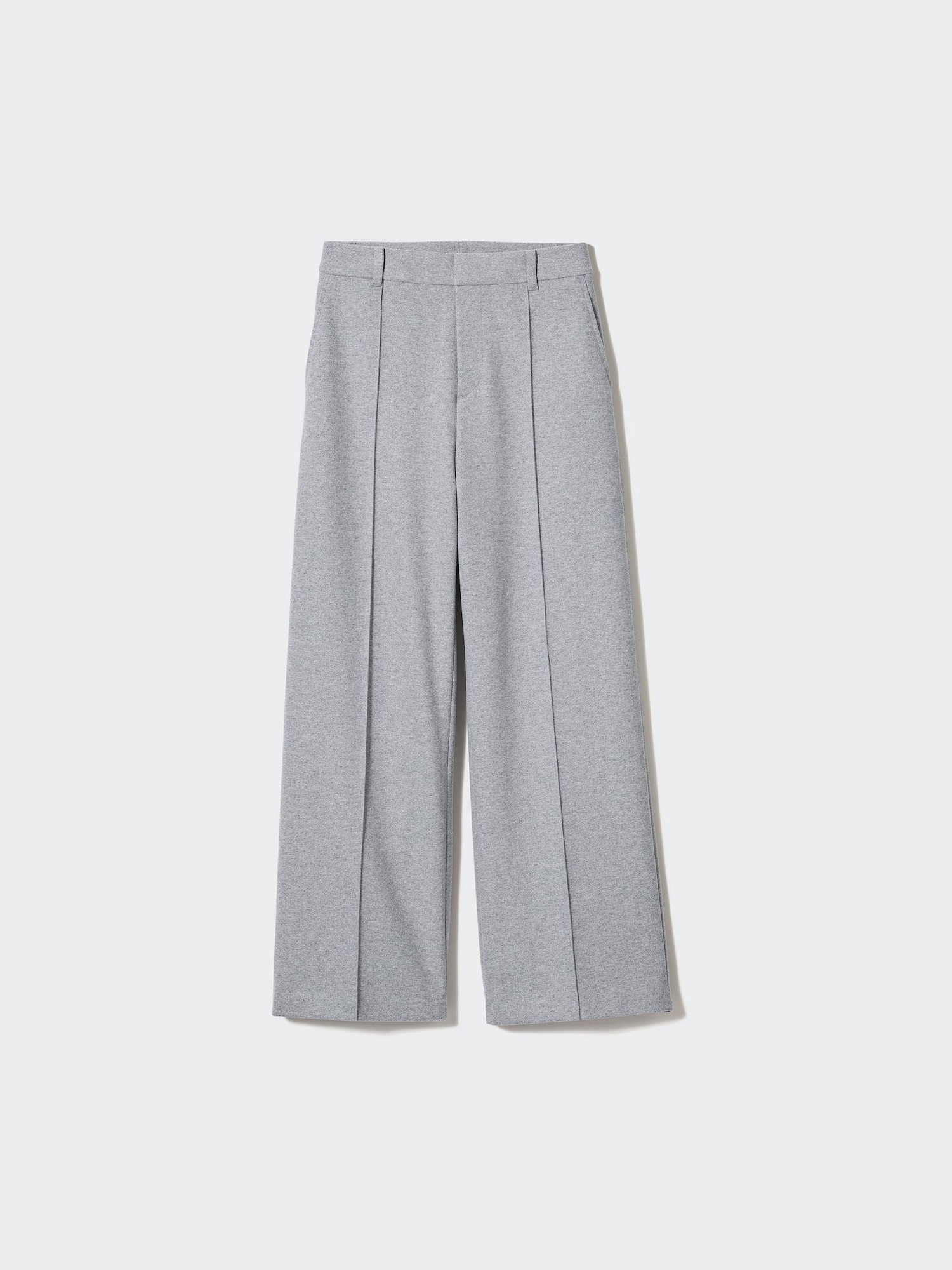 Широкие брюки из мягкого трикотажа — UNIQLO