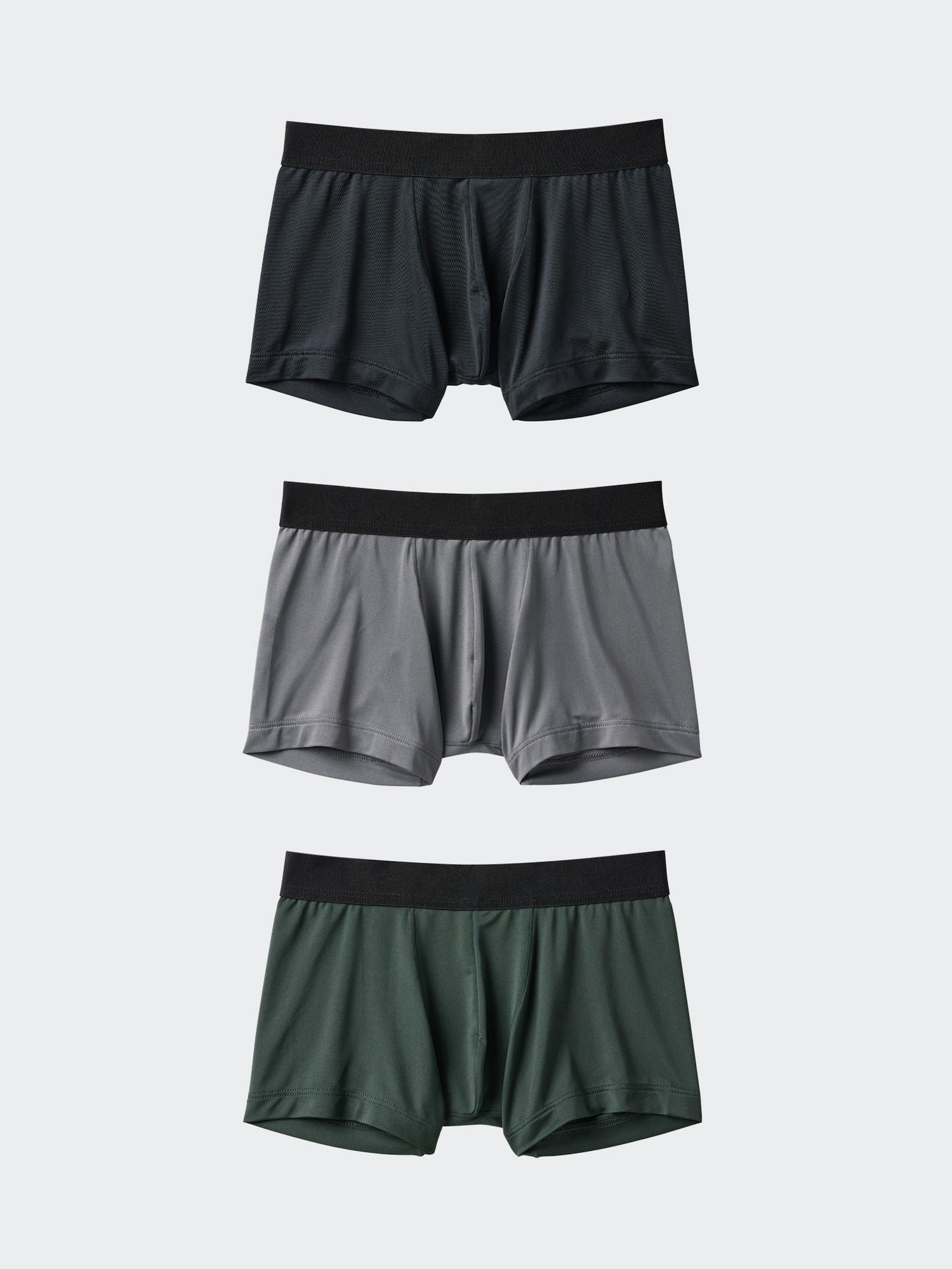 Боксеры AIRism для мальчиков, 3 шт., без ширинки — UNIQLO