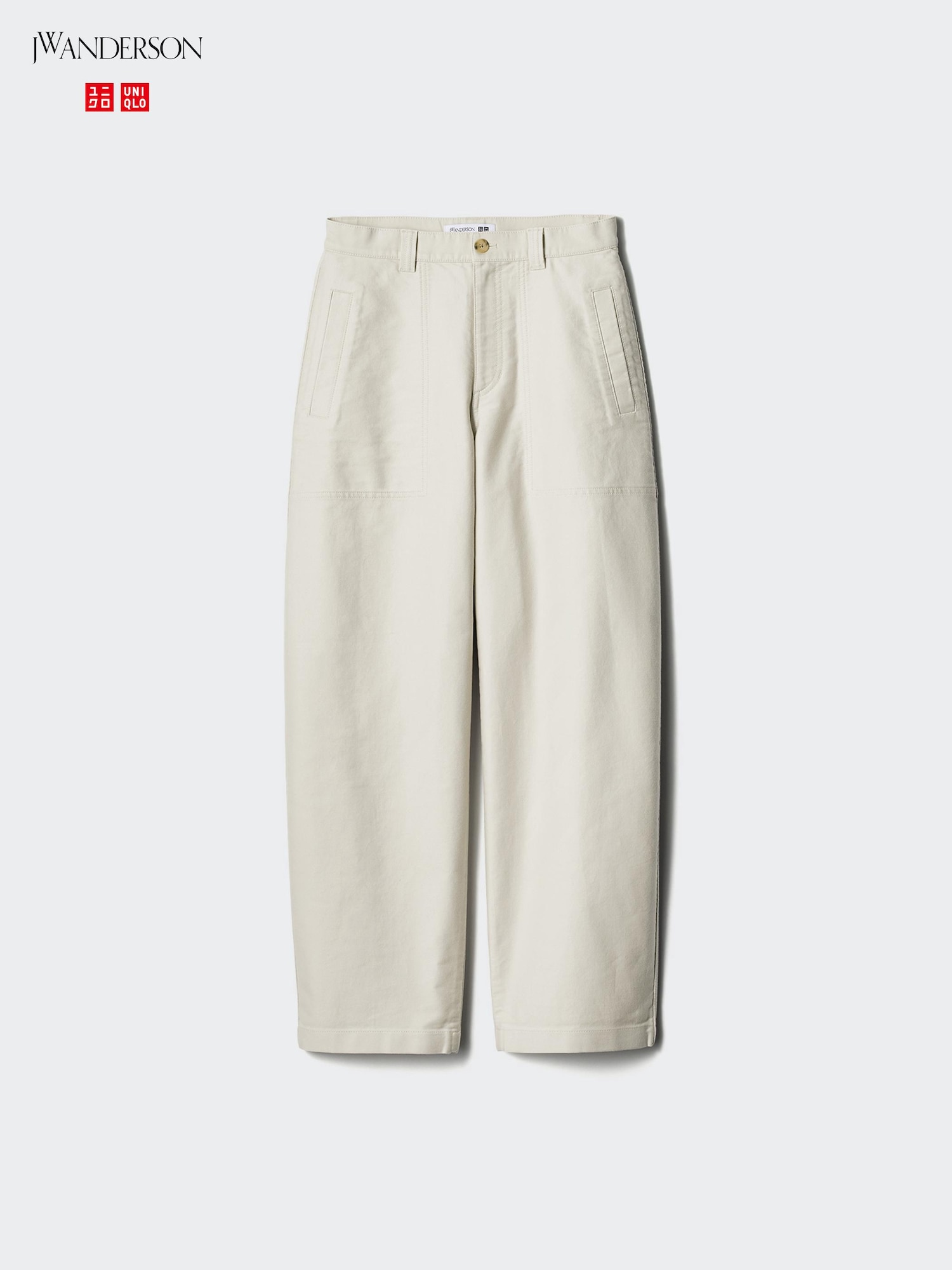 Брюки с изогнутым кроем — UNIQLO