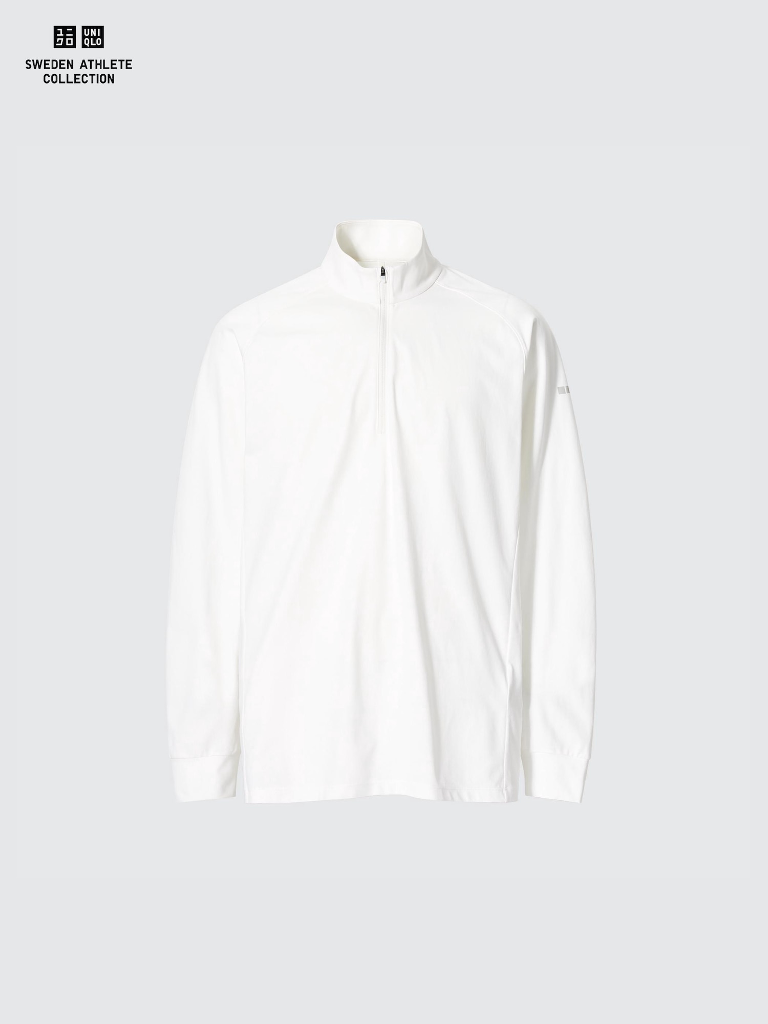 Футболка Dry EX с UV-защитой на полумолнии — UNIQLO