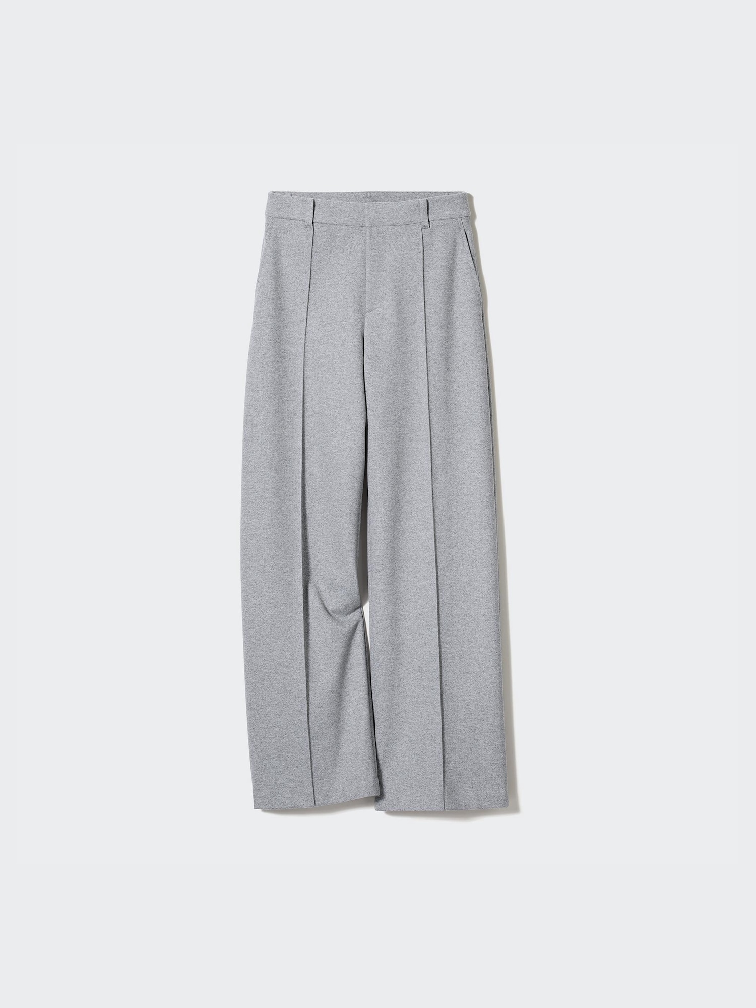 Широкие брюки из мягкого трикотажа, удлинённые — UNIQLO