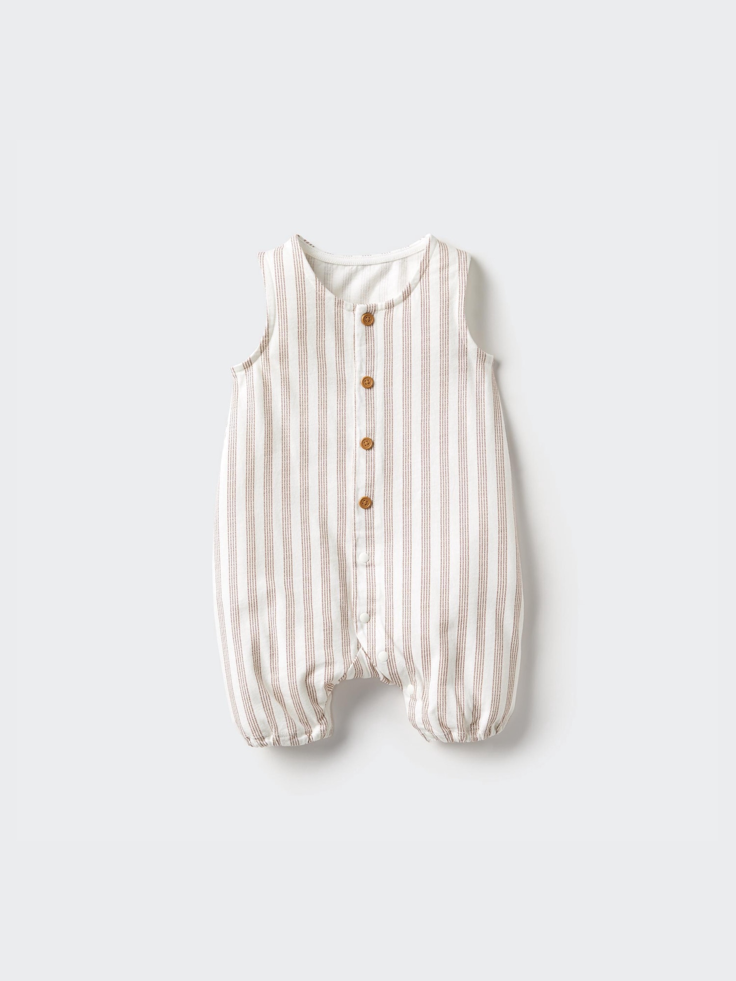 Комбинезон-шорты без рукавов с застёжкой спереди — UNIQLO