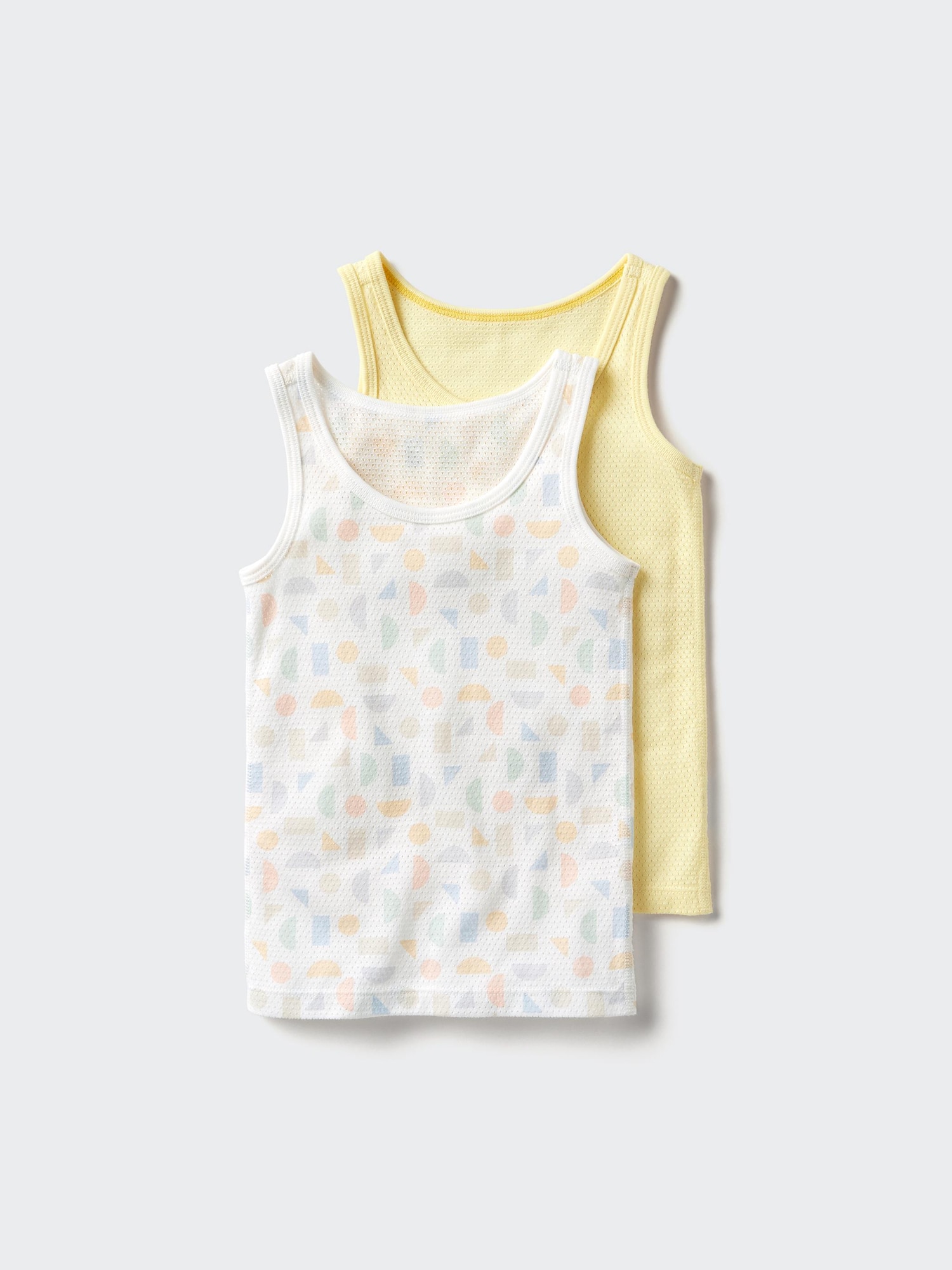 Комплект из 2 топов-маек сетчатых из хлопка — UNIQLO
