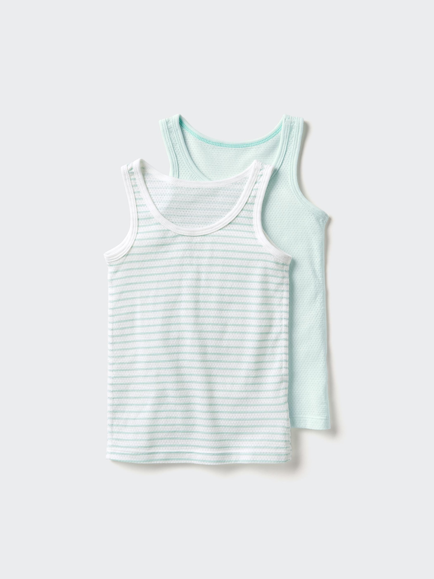 Комплект из 2 топов-маек сетчатых из хлопка — UNIQLO