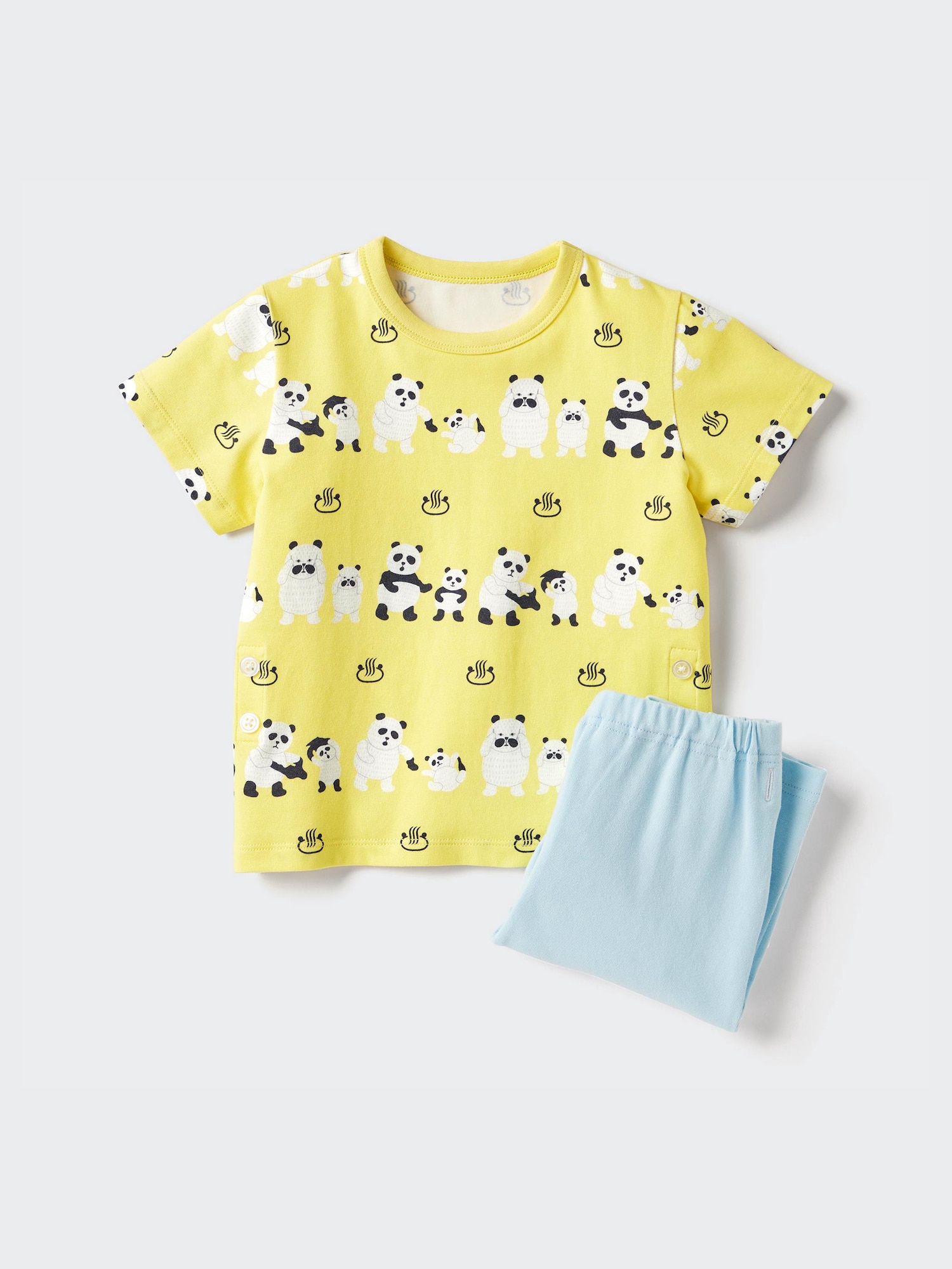 Dry пижама Книжная коллекция (Панда в бане) — UNIQLO