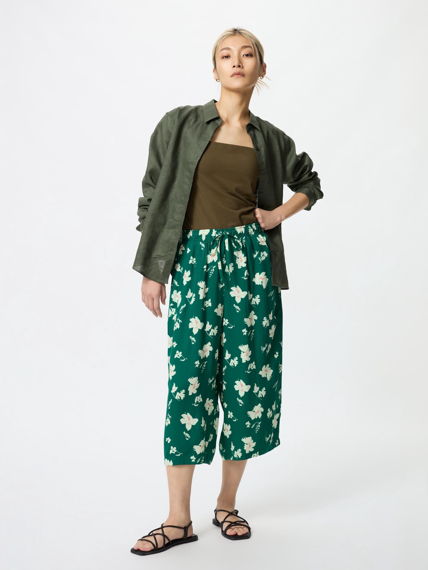 Шорты Relaco из вискозы — UNIQLO